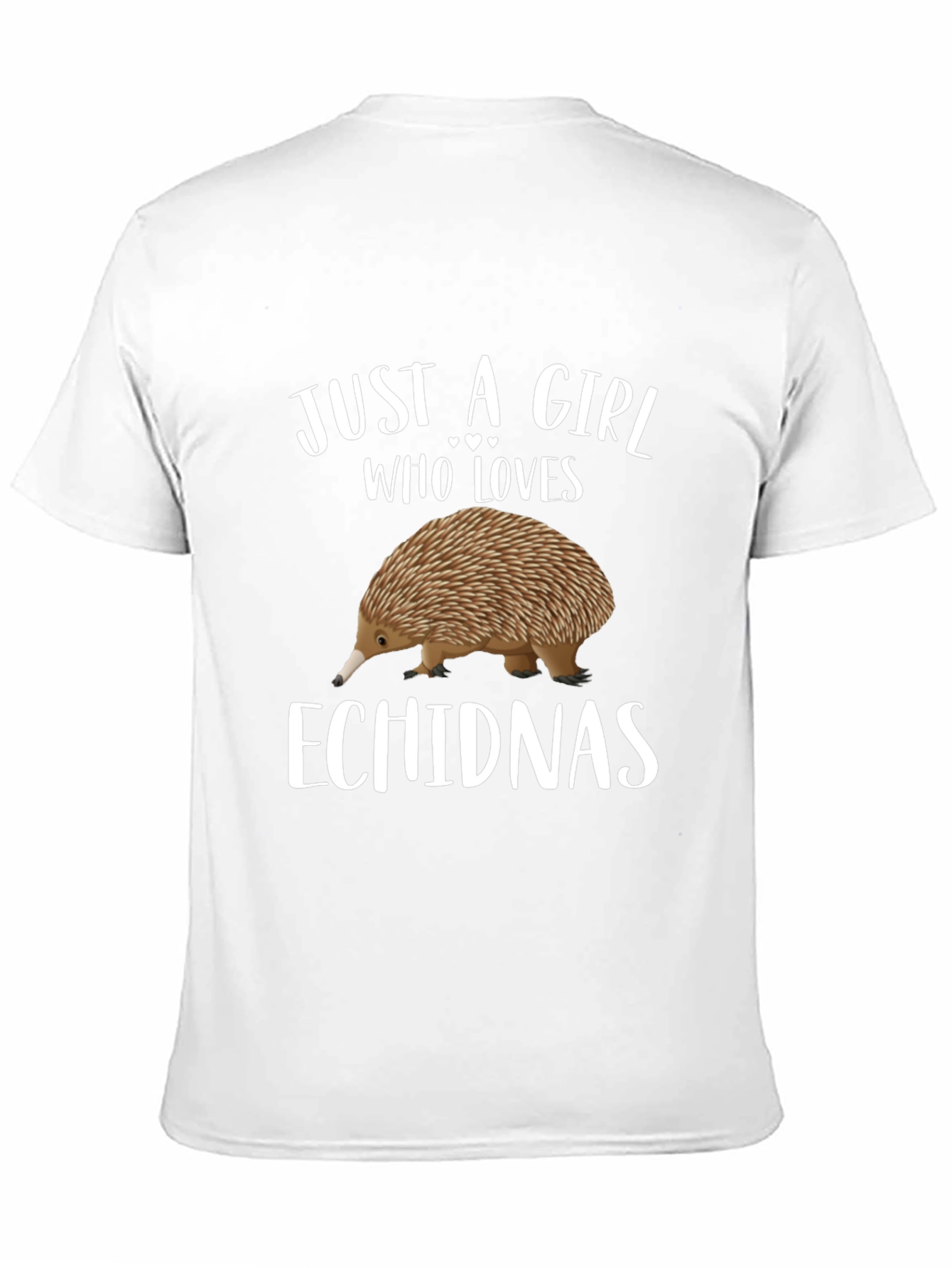 Just A Girl Who Loves Echidnas Graphic Tee