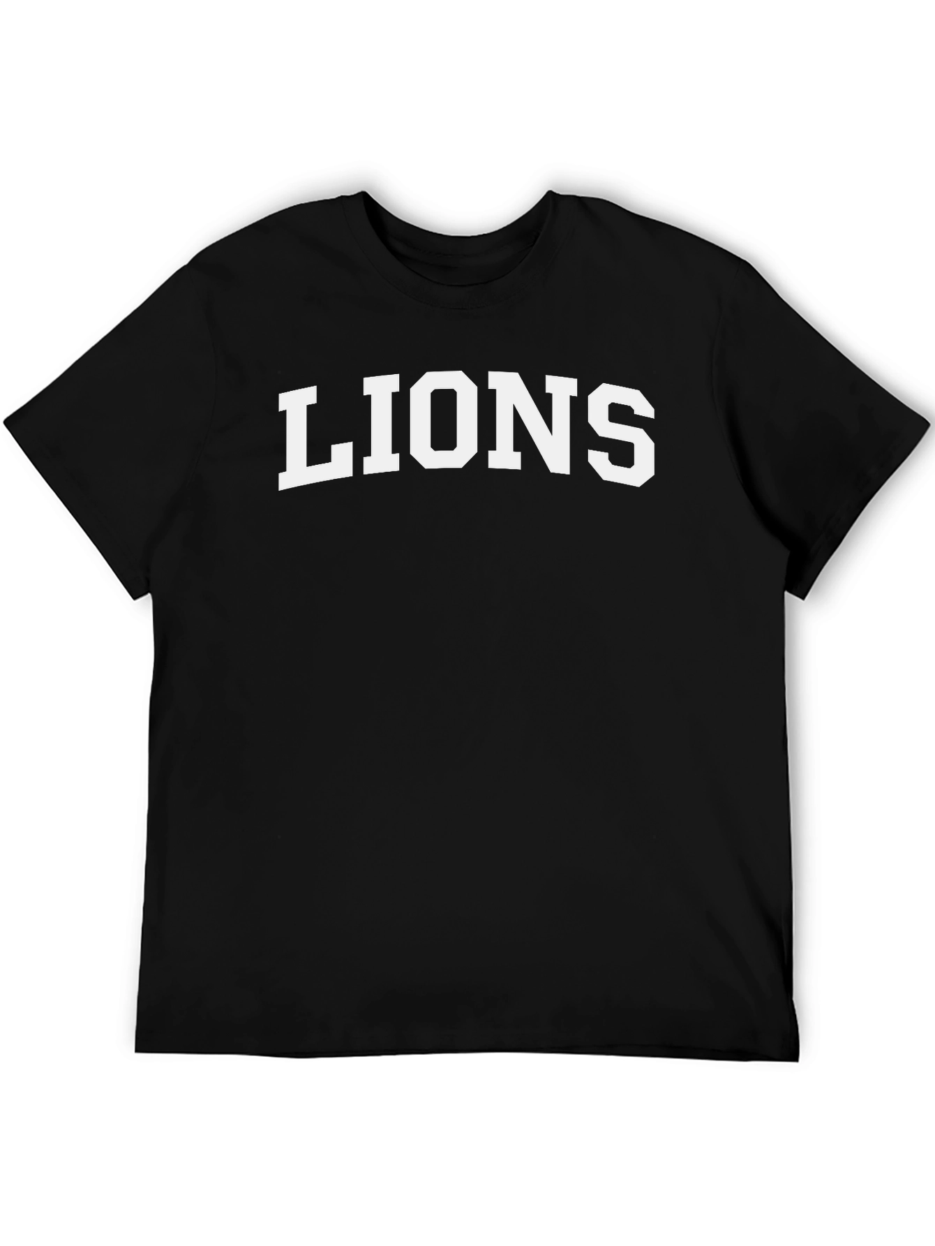 LIONS Graphic Tee - Classic Black T-Shirt