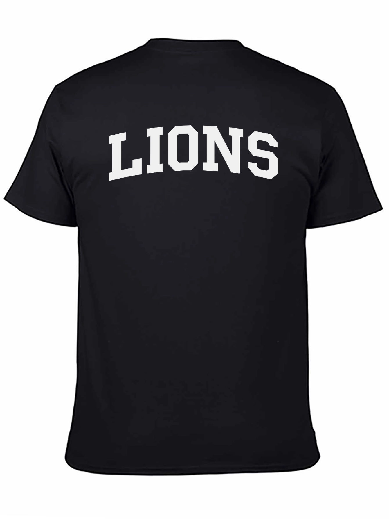 LIONS Graphic Tee - Classic Black T-Shirt