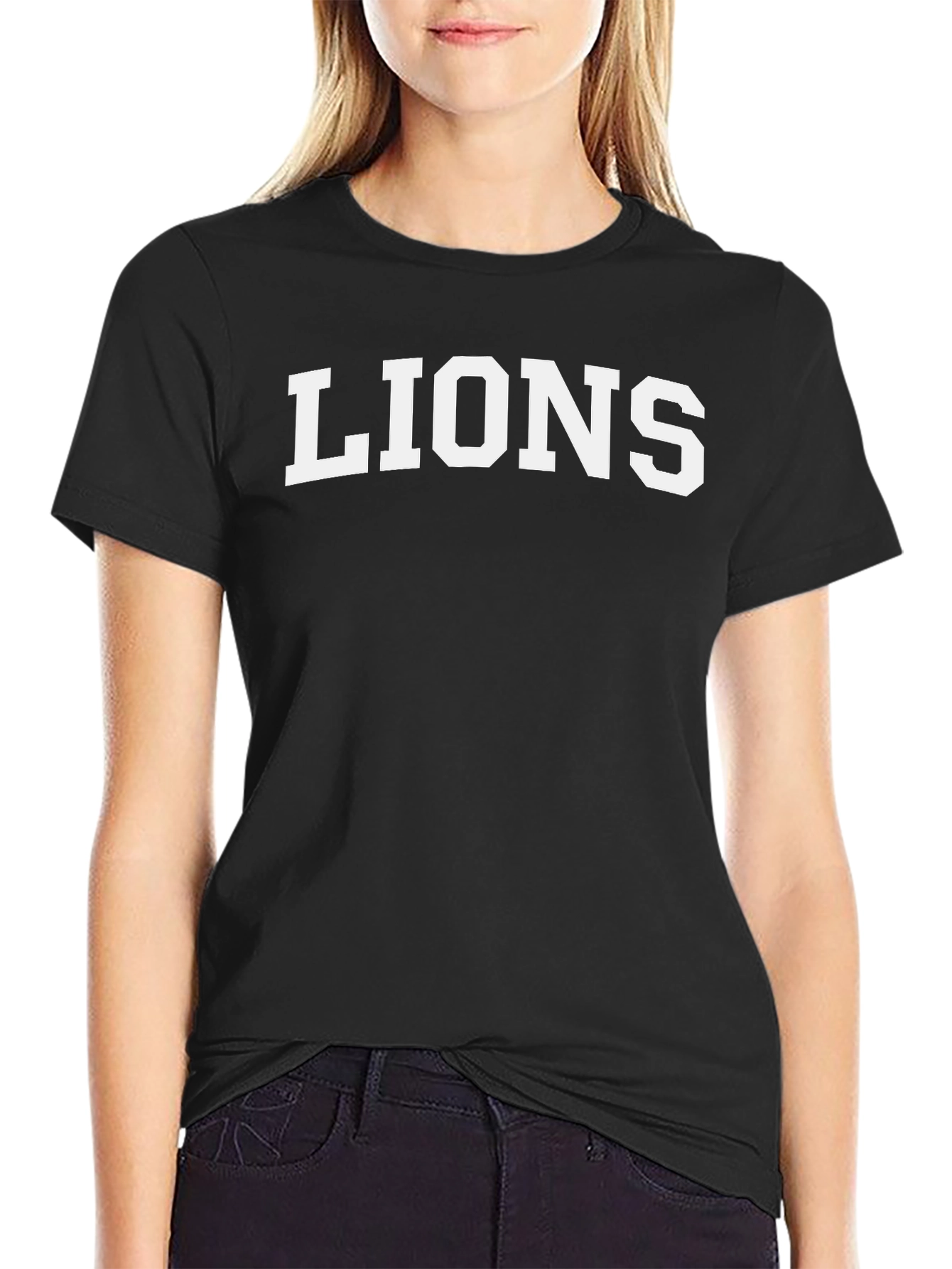 LIONS Graphic Tee - Classic Black T-Shirt