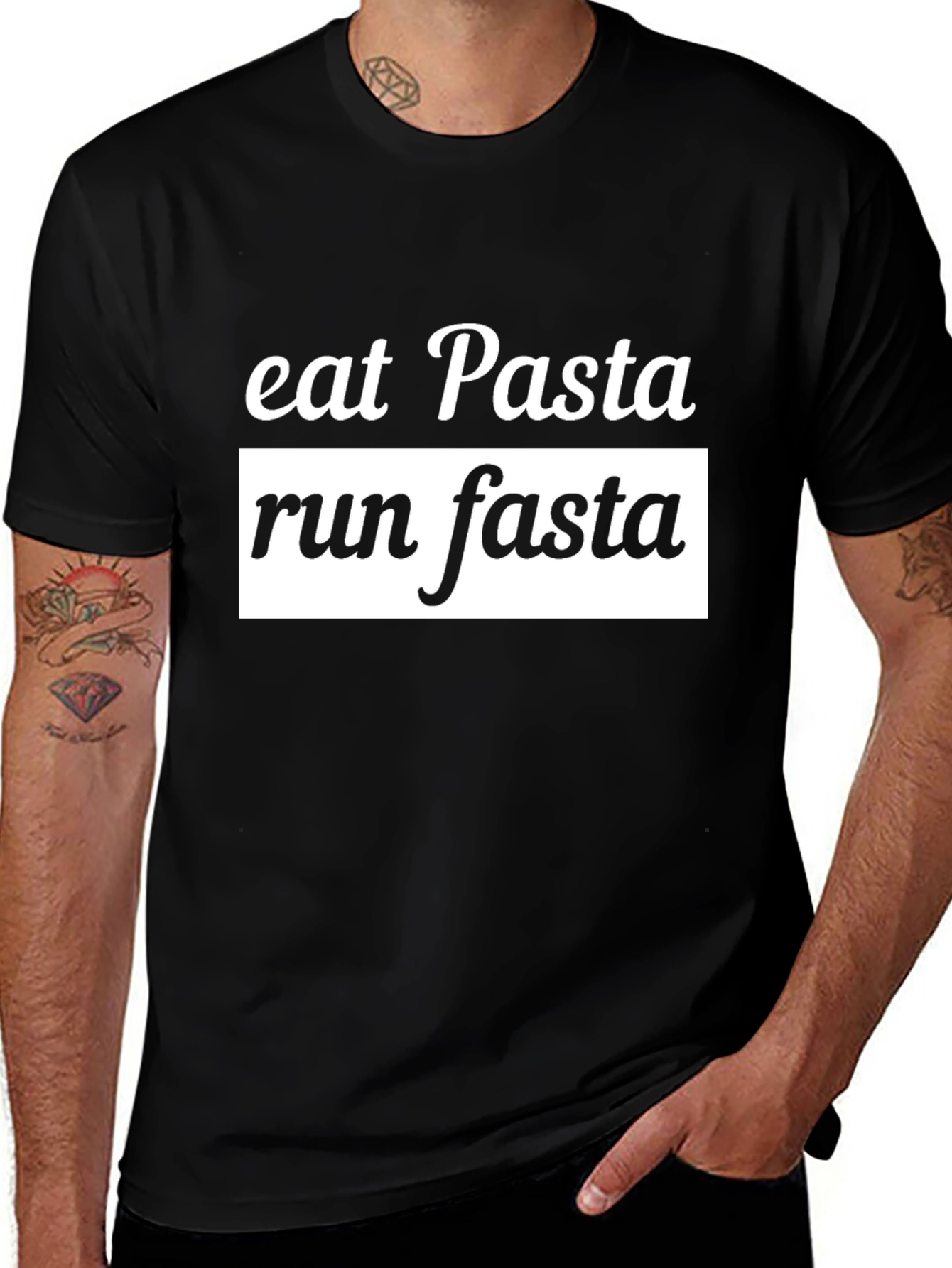Eat Pasta Run Fasta T-Shirt