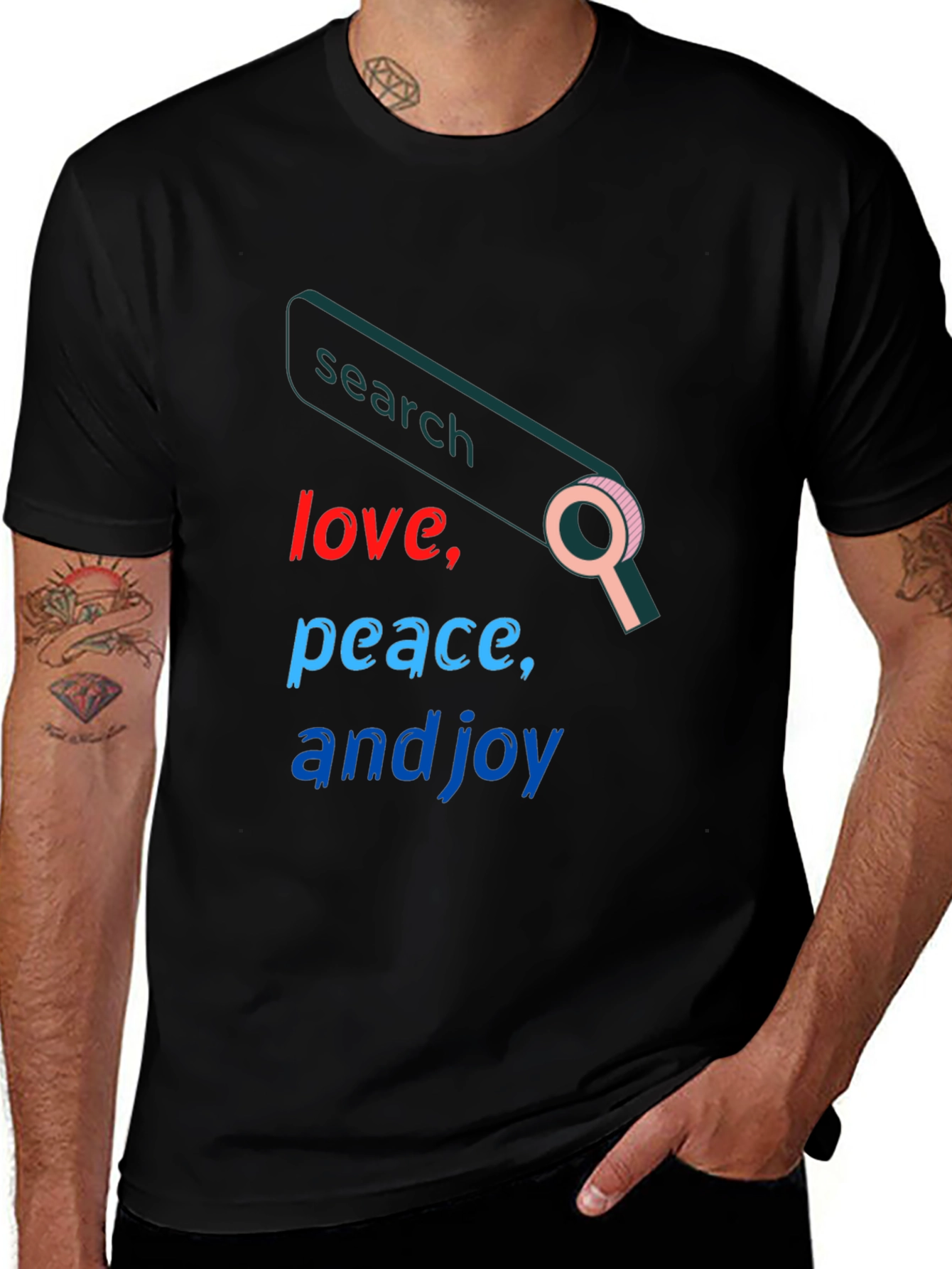 Love Peace Joy Graphic Tee