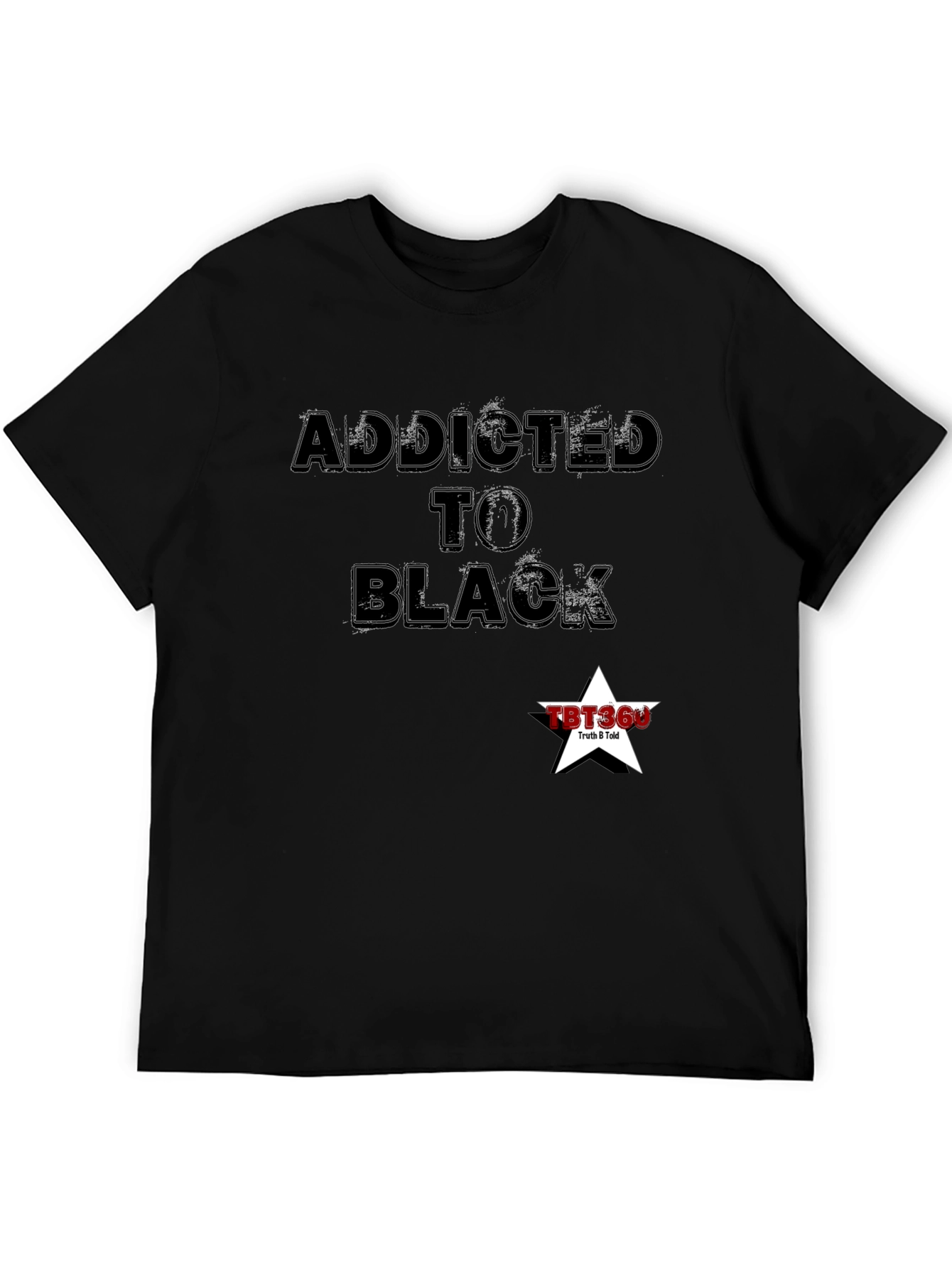 Addicted to Black Graphic T-Shirt - Truth B Told