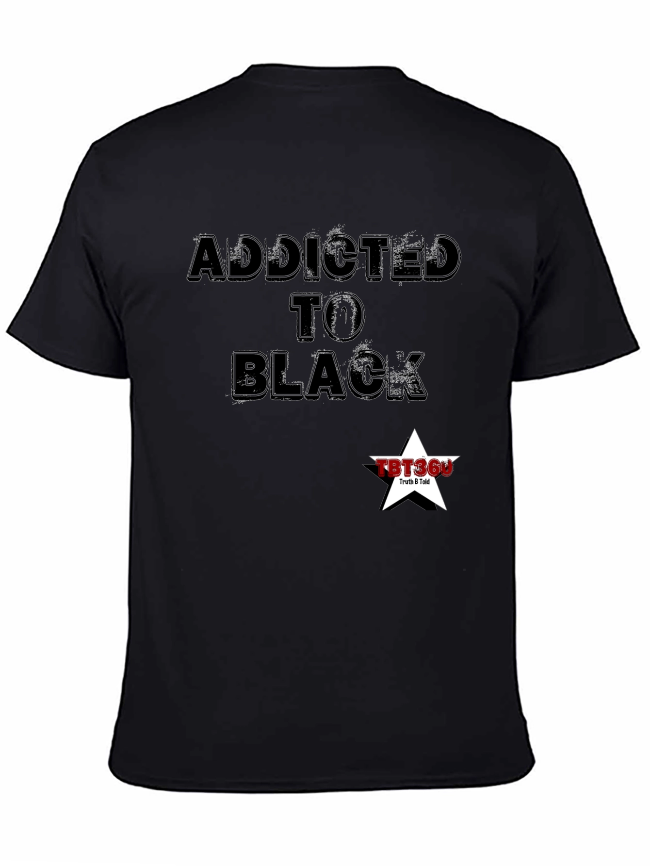 Addicted to Black Graphic T-Shirt - Truth B Told