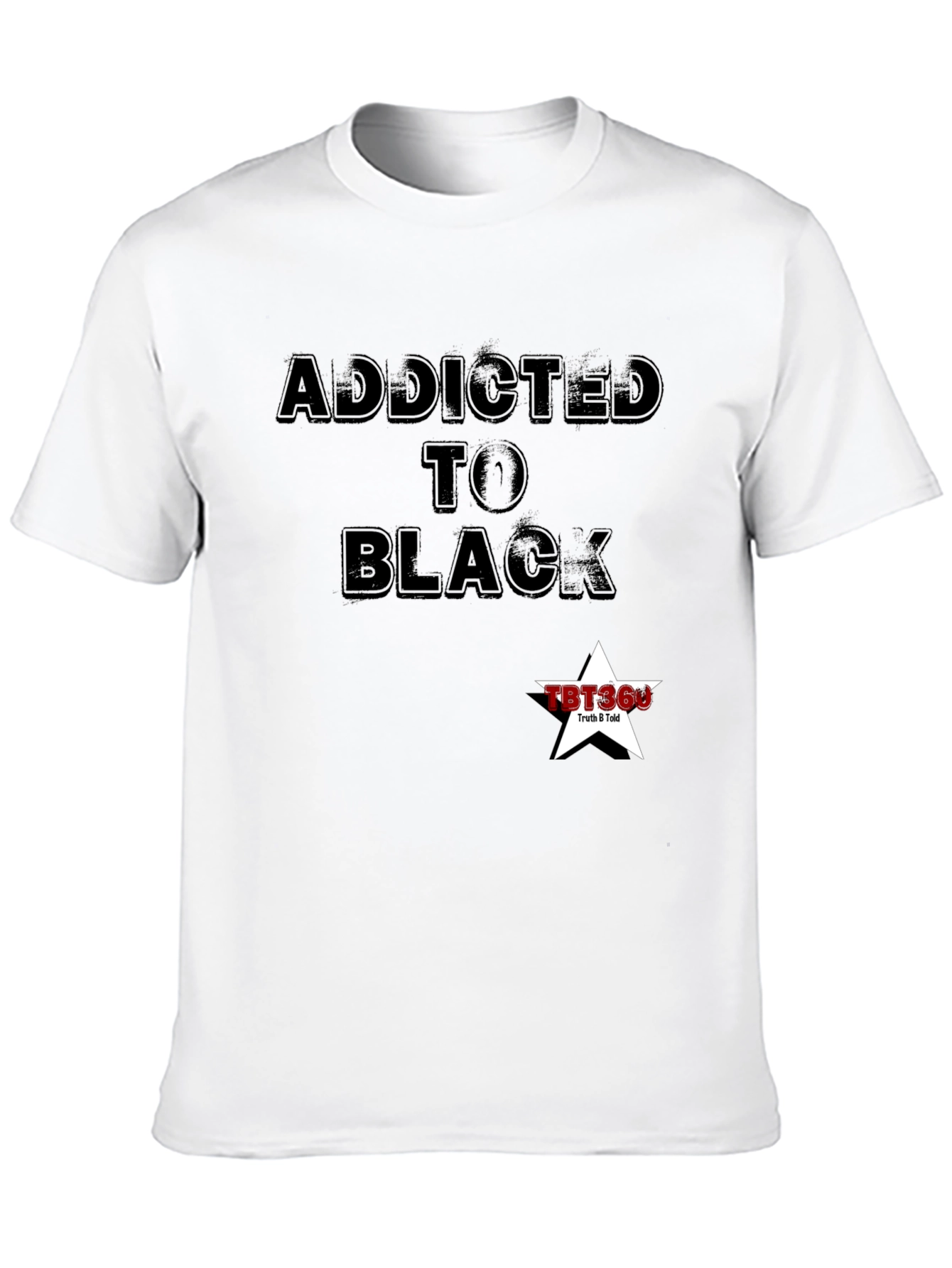 Addicted to Black Graphic T-Shirt - Truth B Told