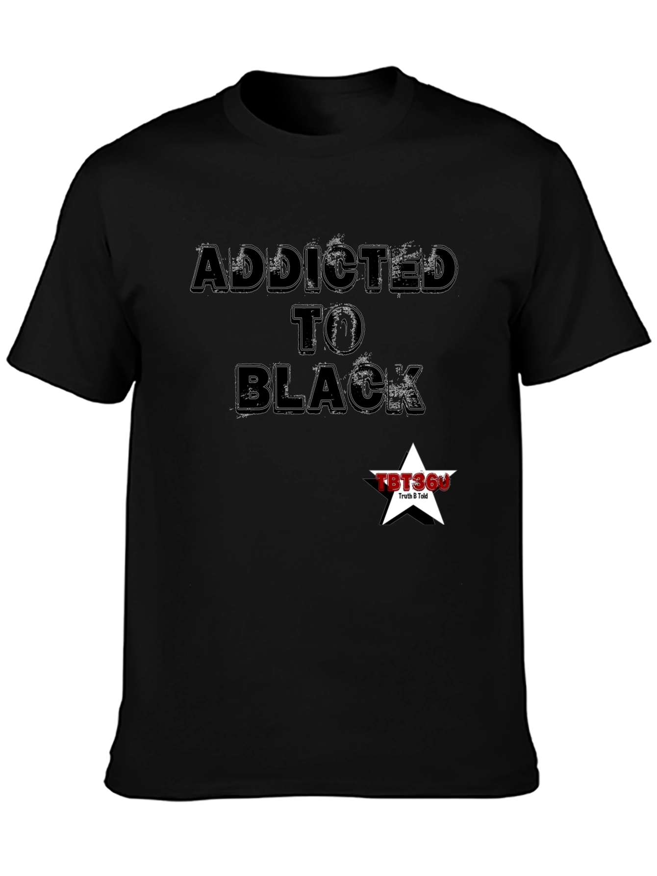 Addicted to Black Graphic T-Shirt - Truth B Told