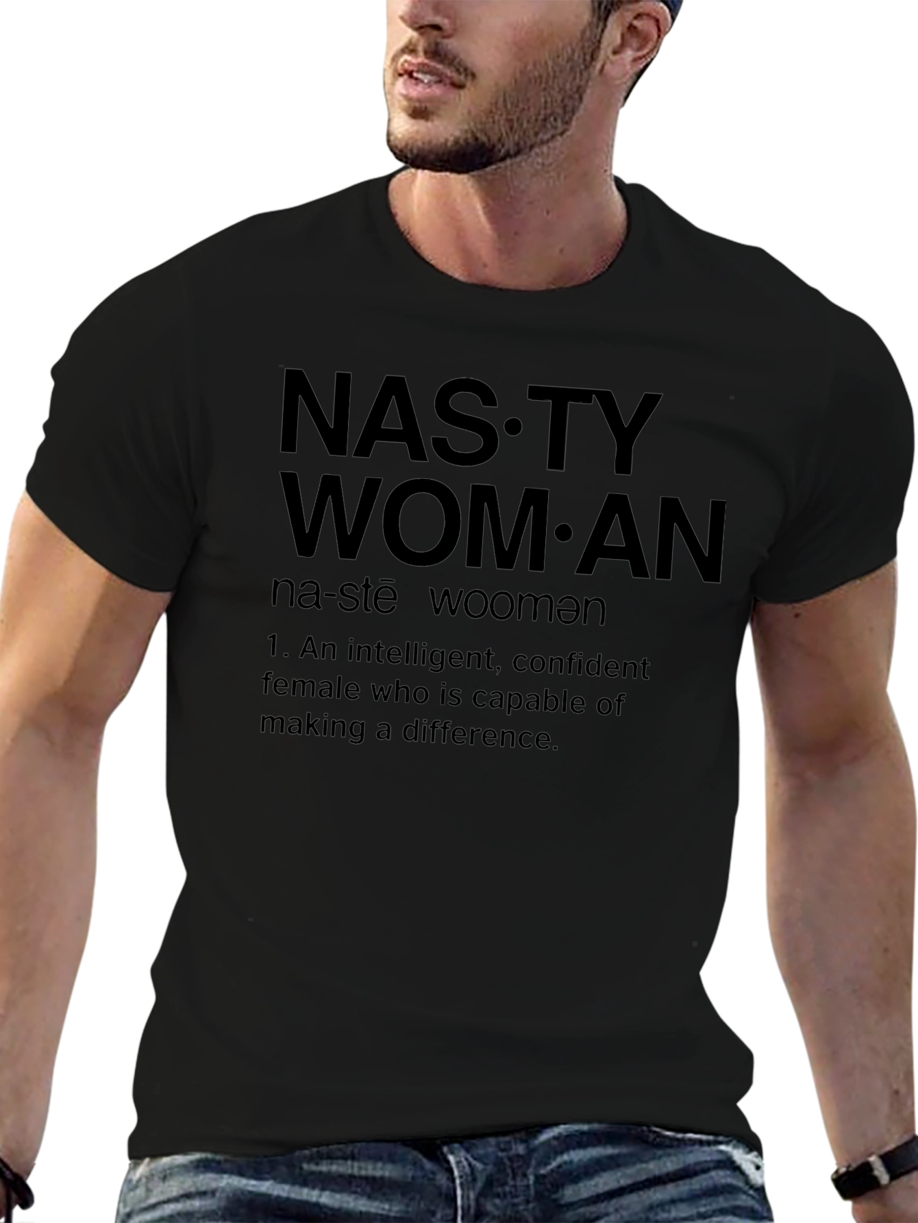 Nasty Woman Definition Graphic T-Shirt