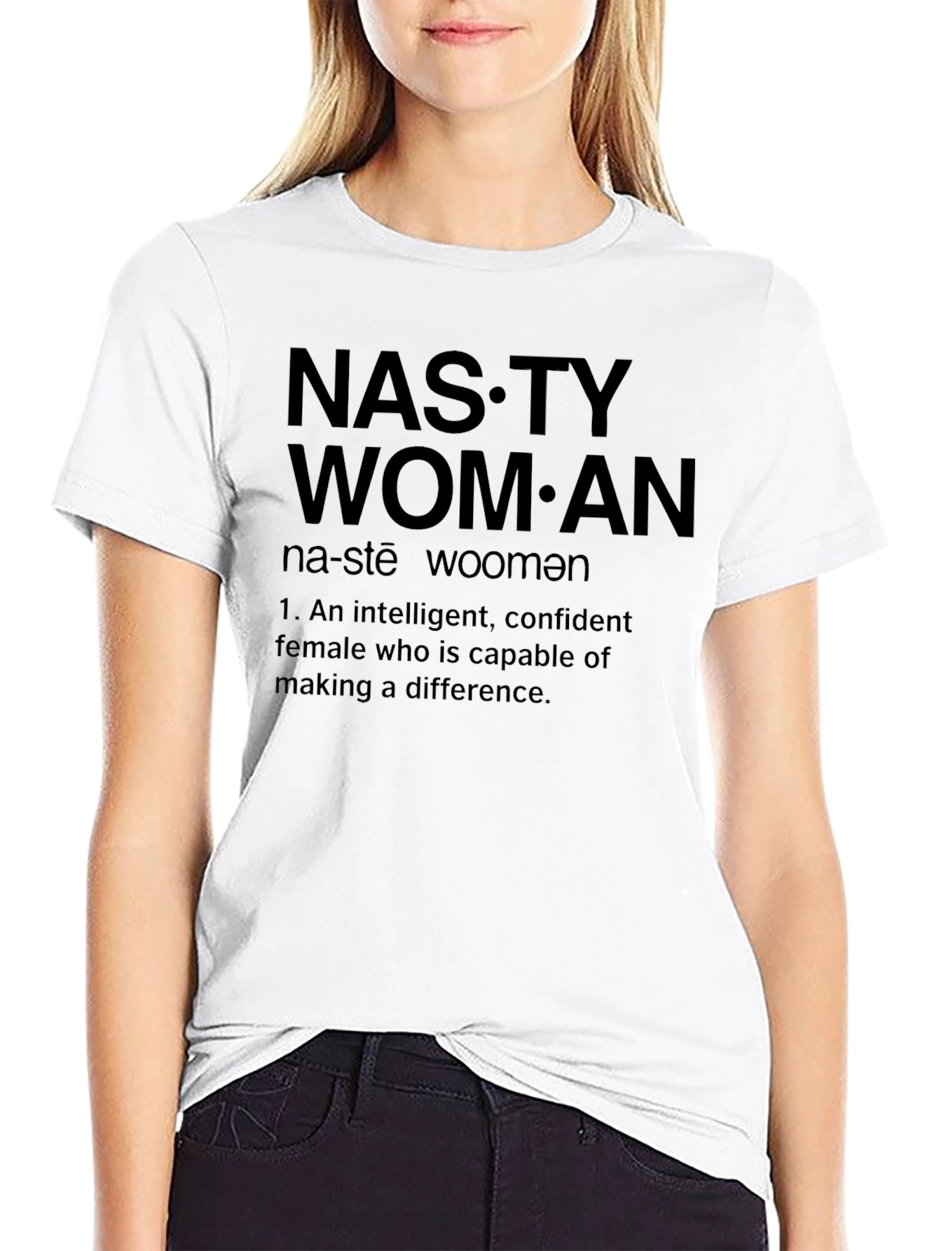 Nasty Woman Definition Graphic T-Shirt