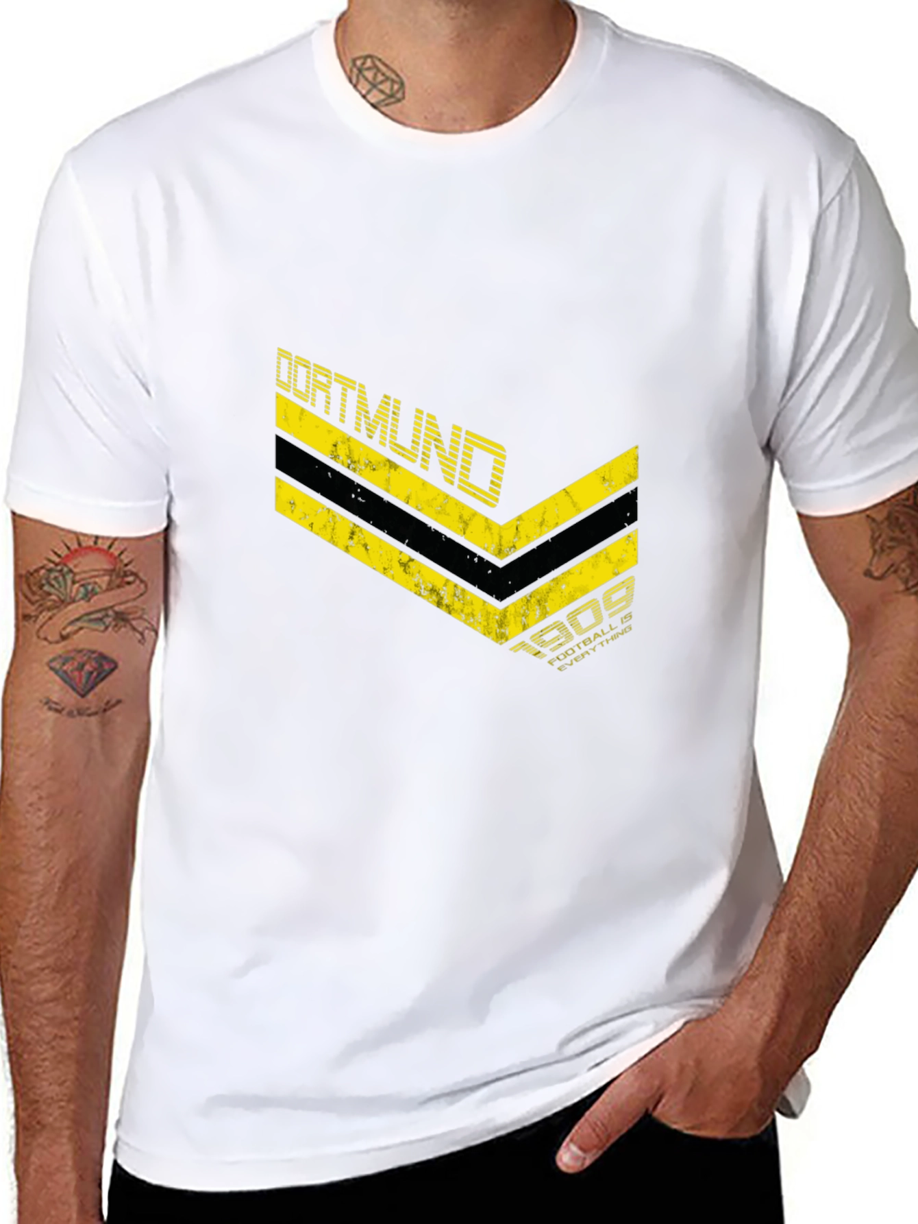 Dortmund 1909 Football Graphic T-Shirt