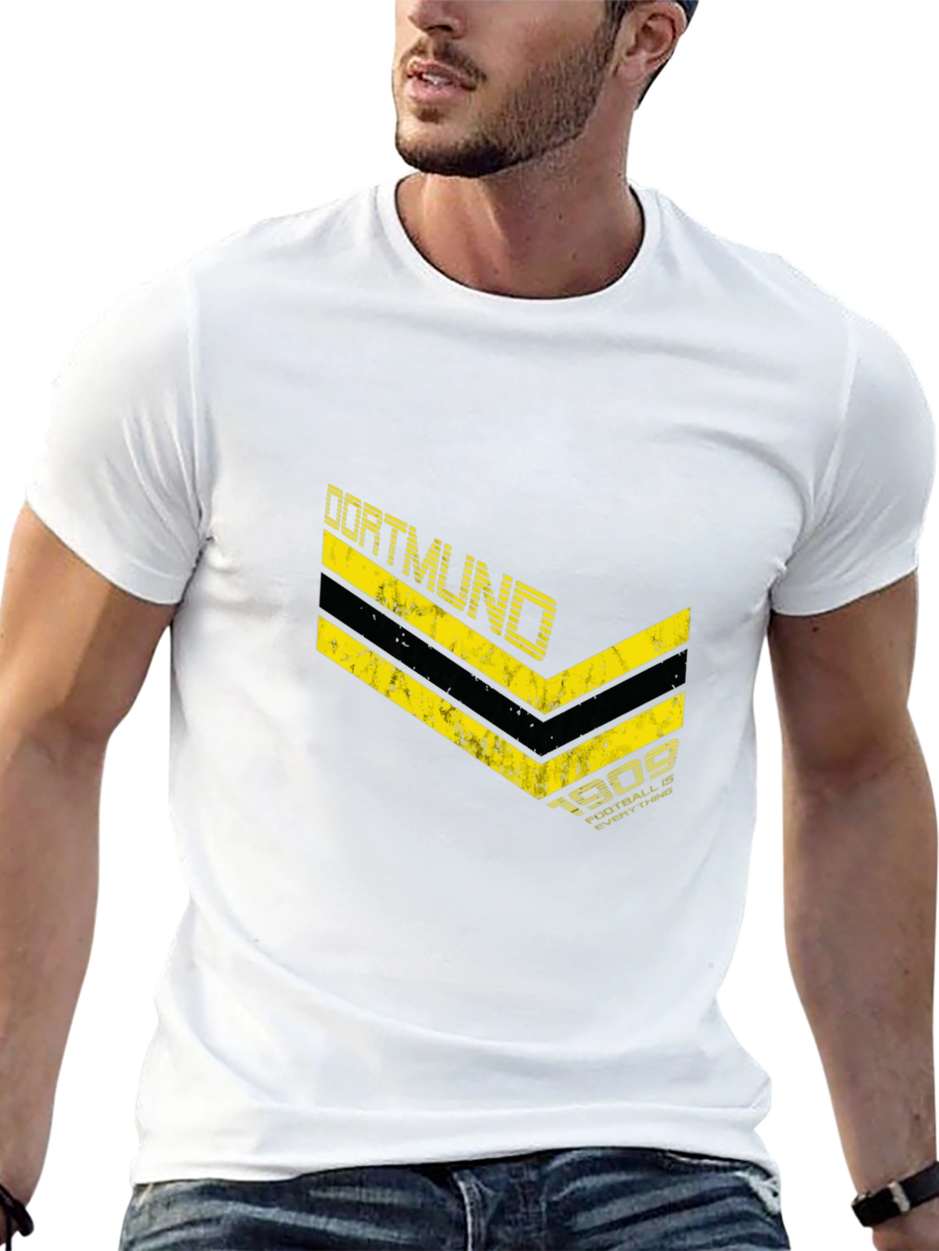 Dortmund 1909 Football Graphic T-Shirt