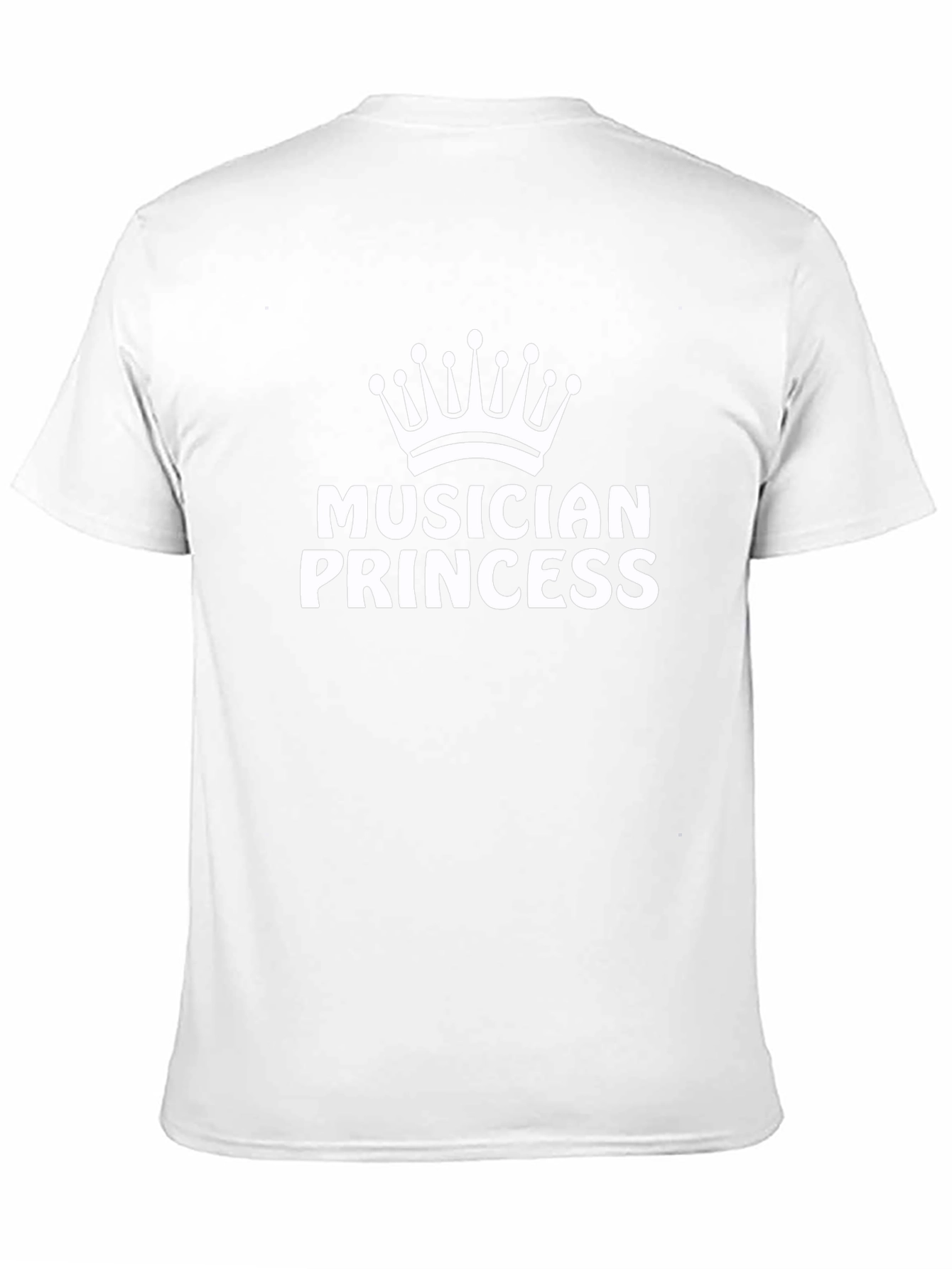 Musician Princess T-Shirt - Crown Graphic Tee