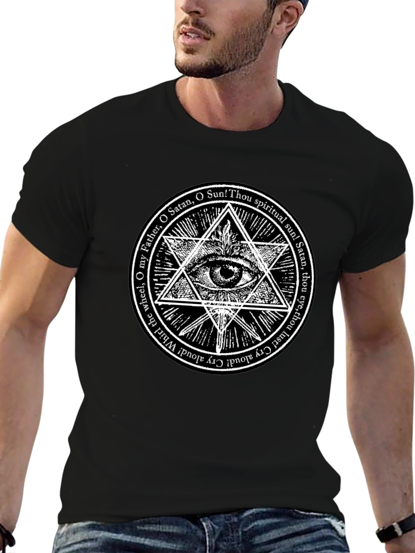 Occult Eye T-Shirt: Spiritual Satanic Design