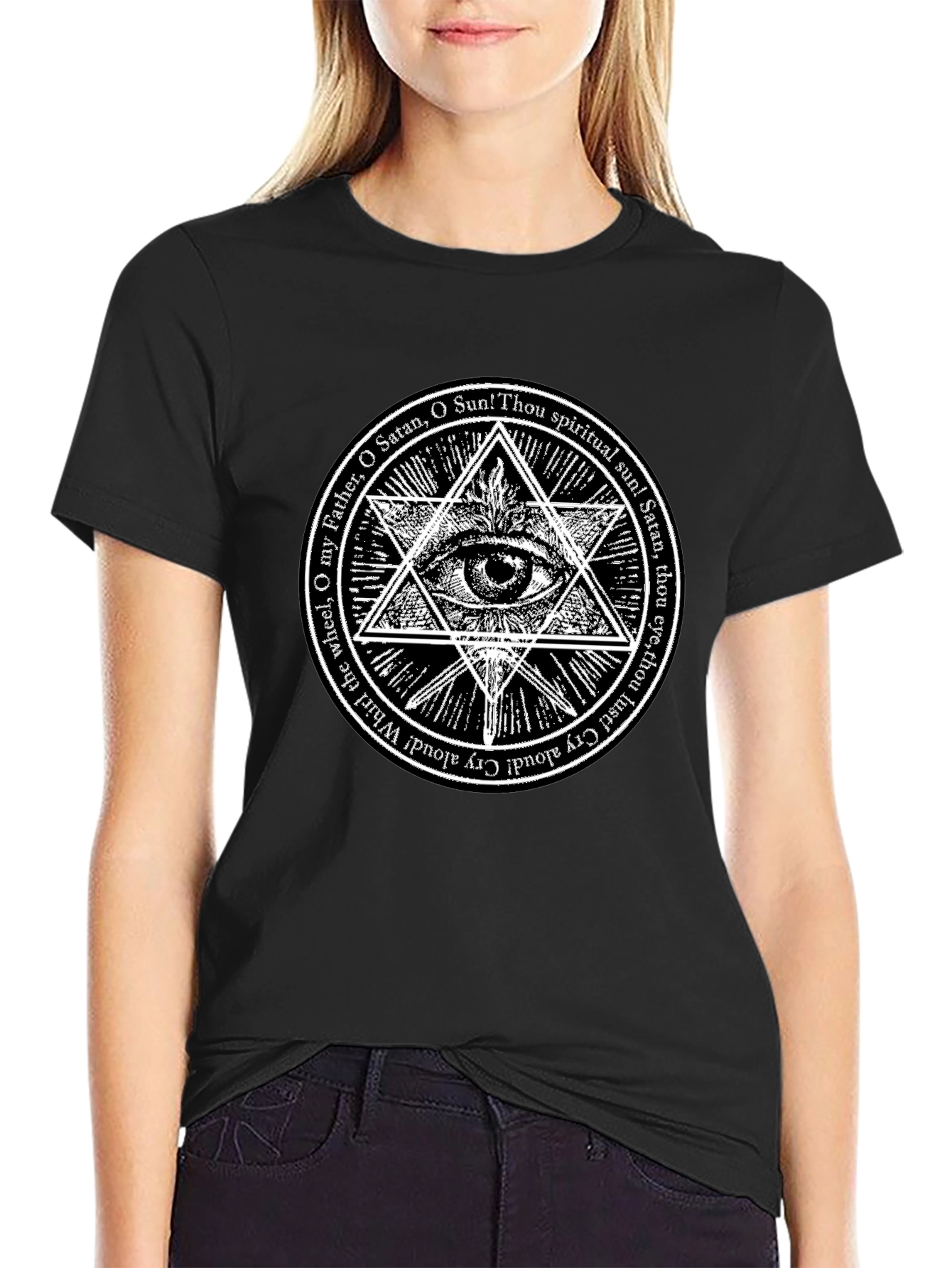 Occult Eye T-Shirt: Spiritual Satanic Design