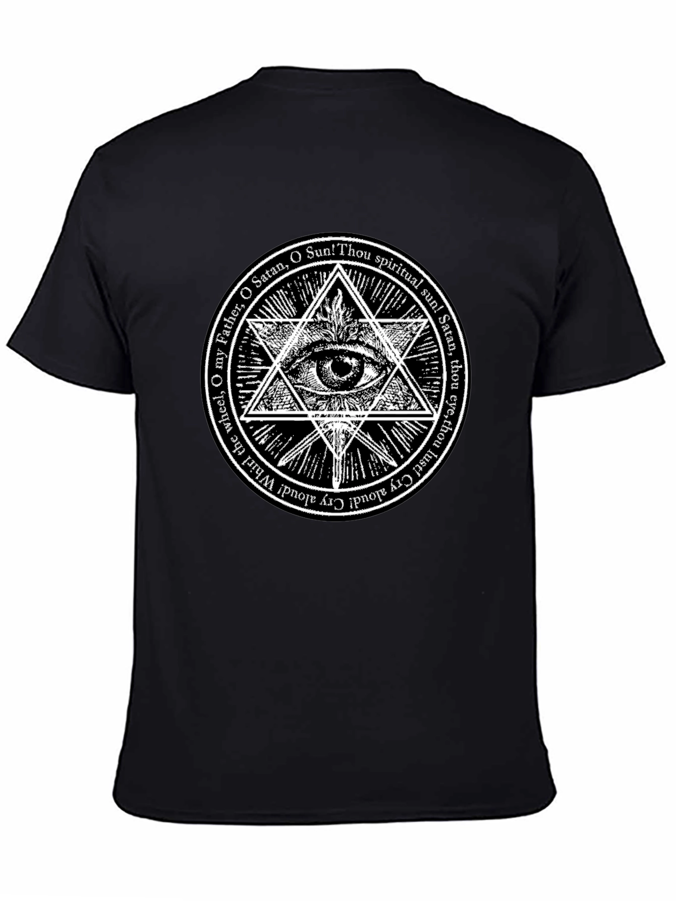 Occult Eye T-Shirt: Spiritual Satanic Design
