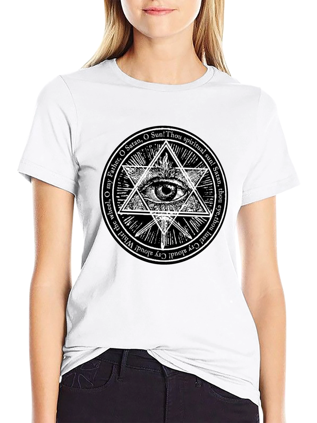 Occult Eye T-Shirt: Spiritual Satanic Design