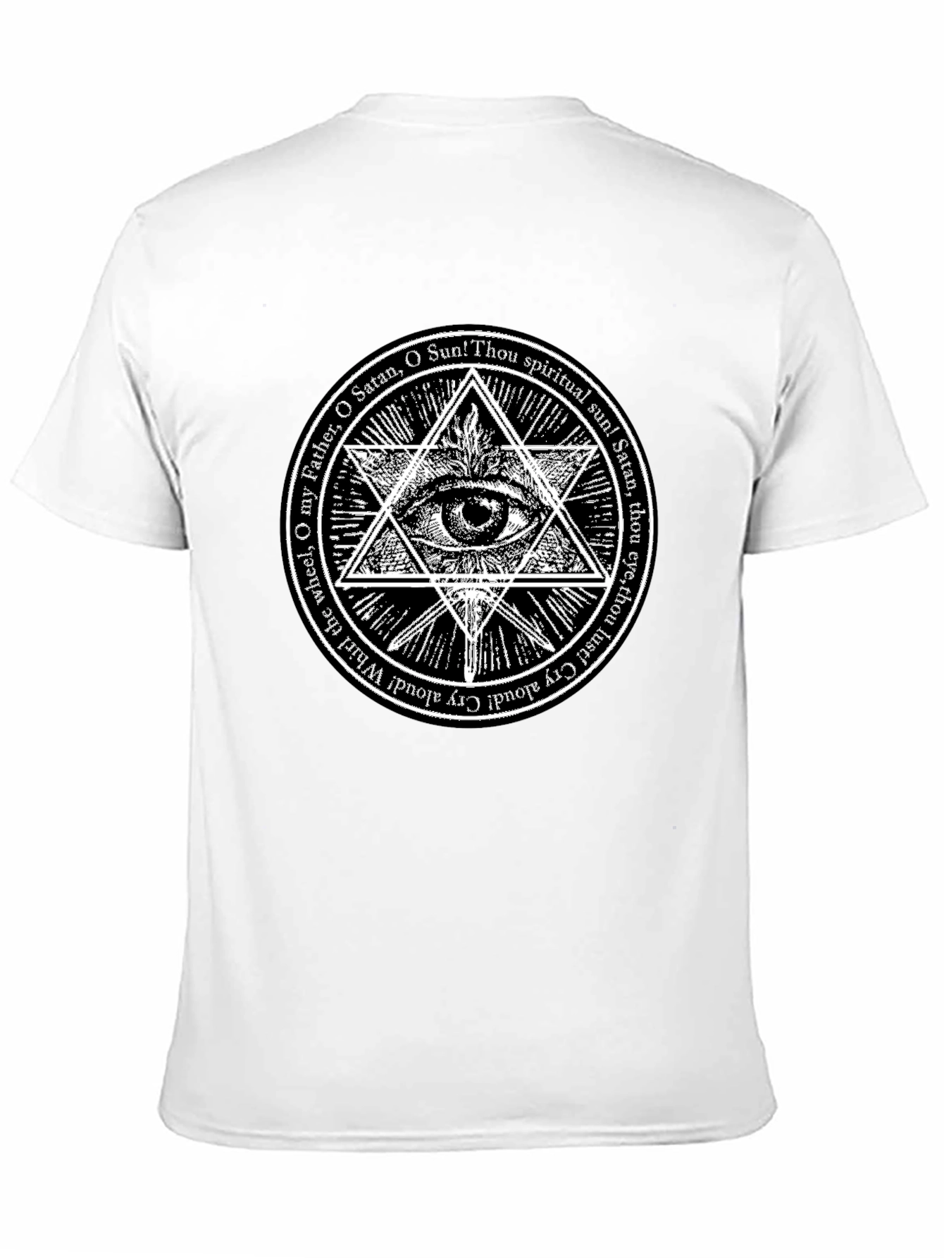 Occult Eye T-Shirt: Spiritual Satanic Design