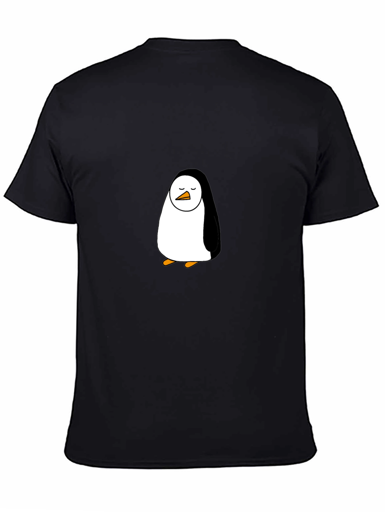 Penguin Graphic Black T-Shirt