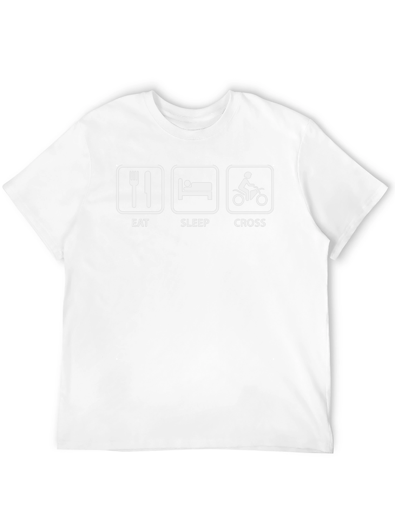 Eat Sleep Cross T-Shirt - Motocross Tee