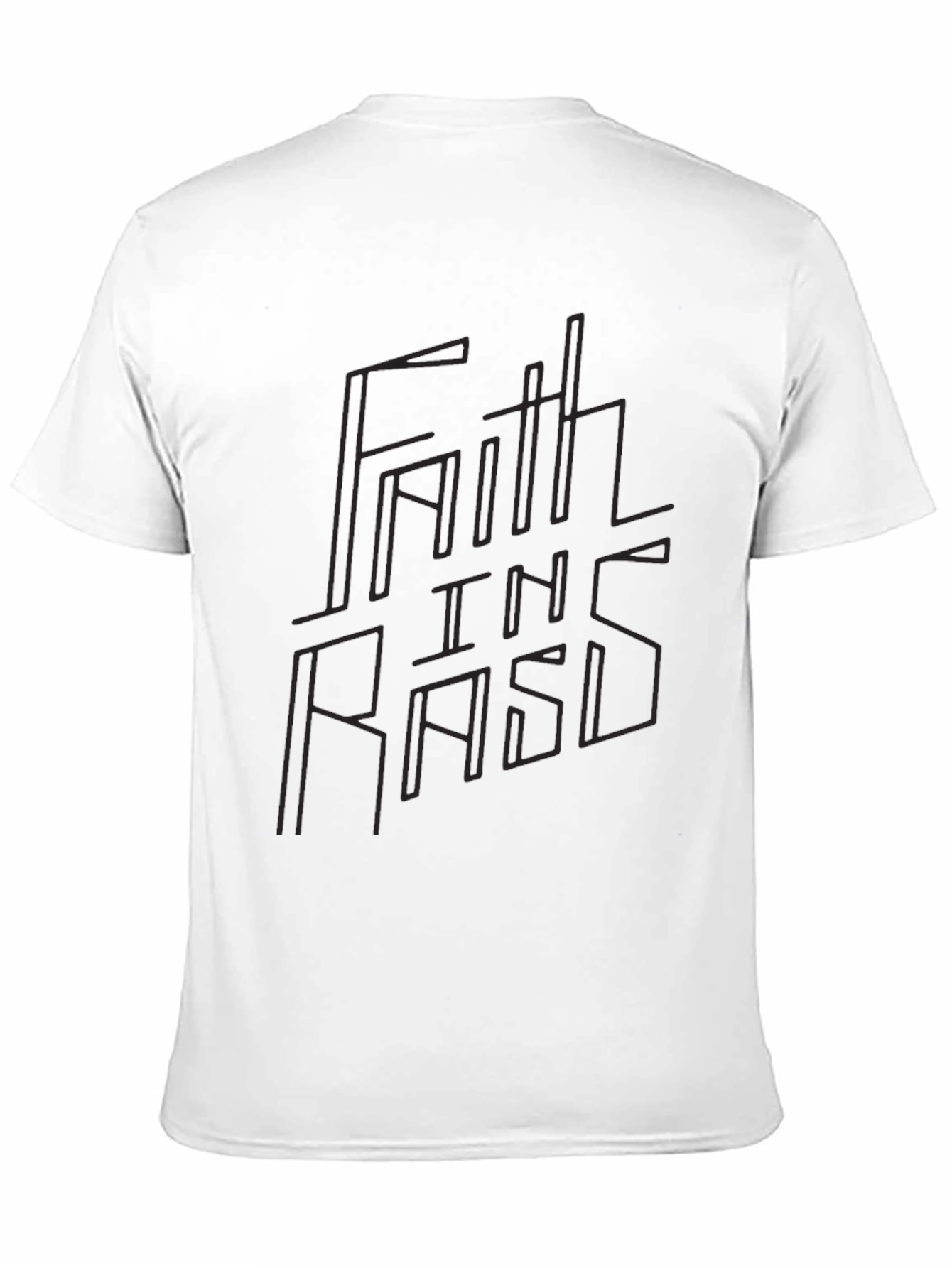 Faith In RASU Graphic T-Shirt - Stylish Menswear