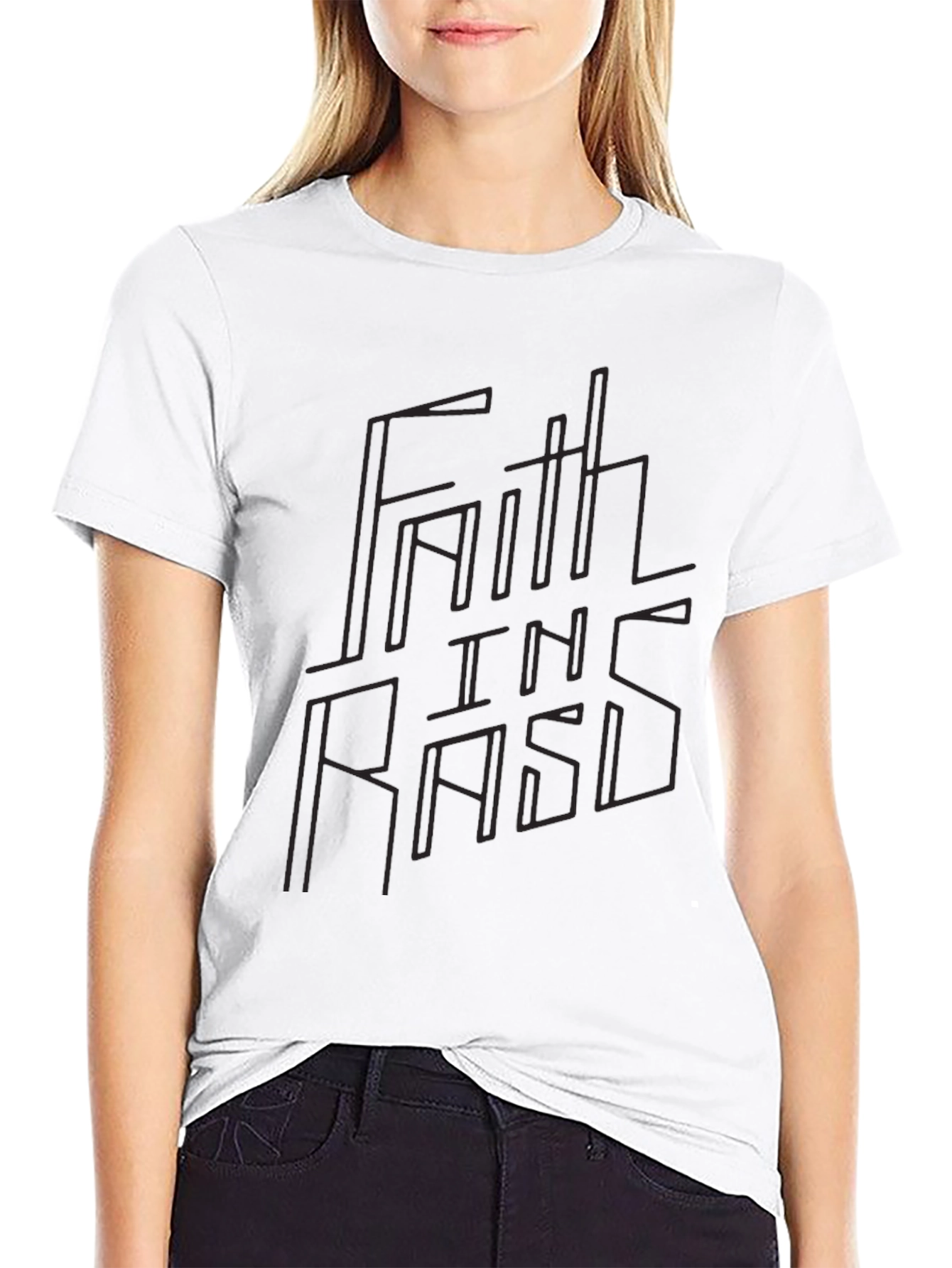 Faith In RASU Graphic T-Shirt - Stylish Menswear