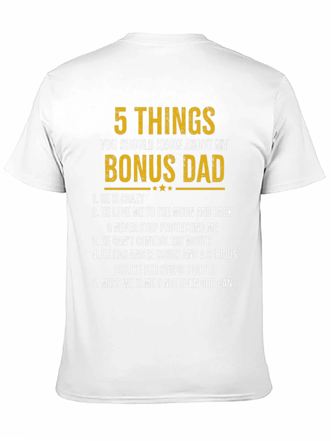 Bonus Dad T-Shirt: 5 Things You Should Know