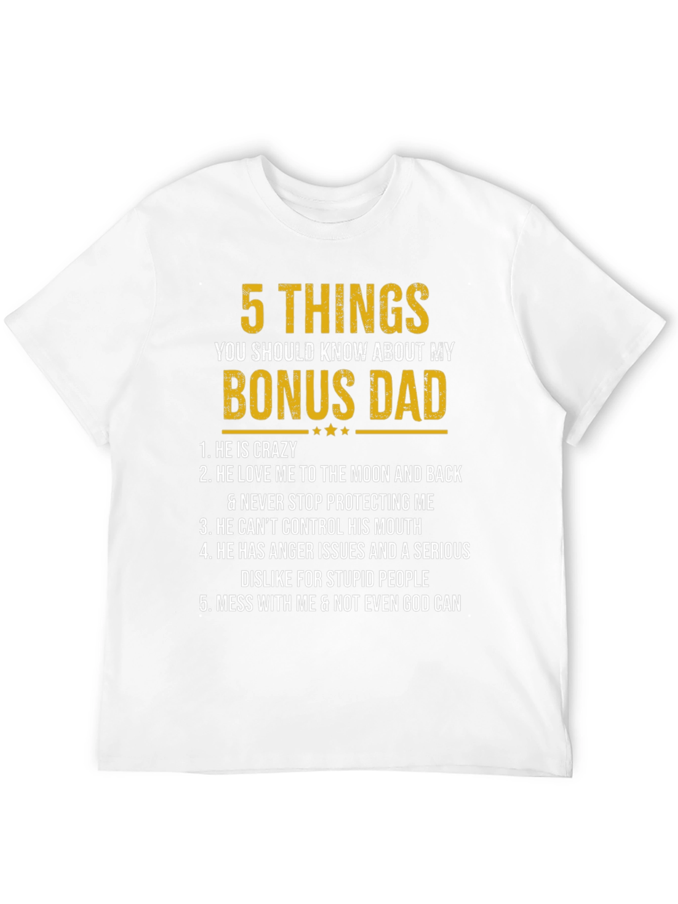 Bonus Dad T-Shirt: 5 Things You Should Know