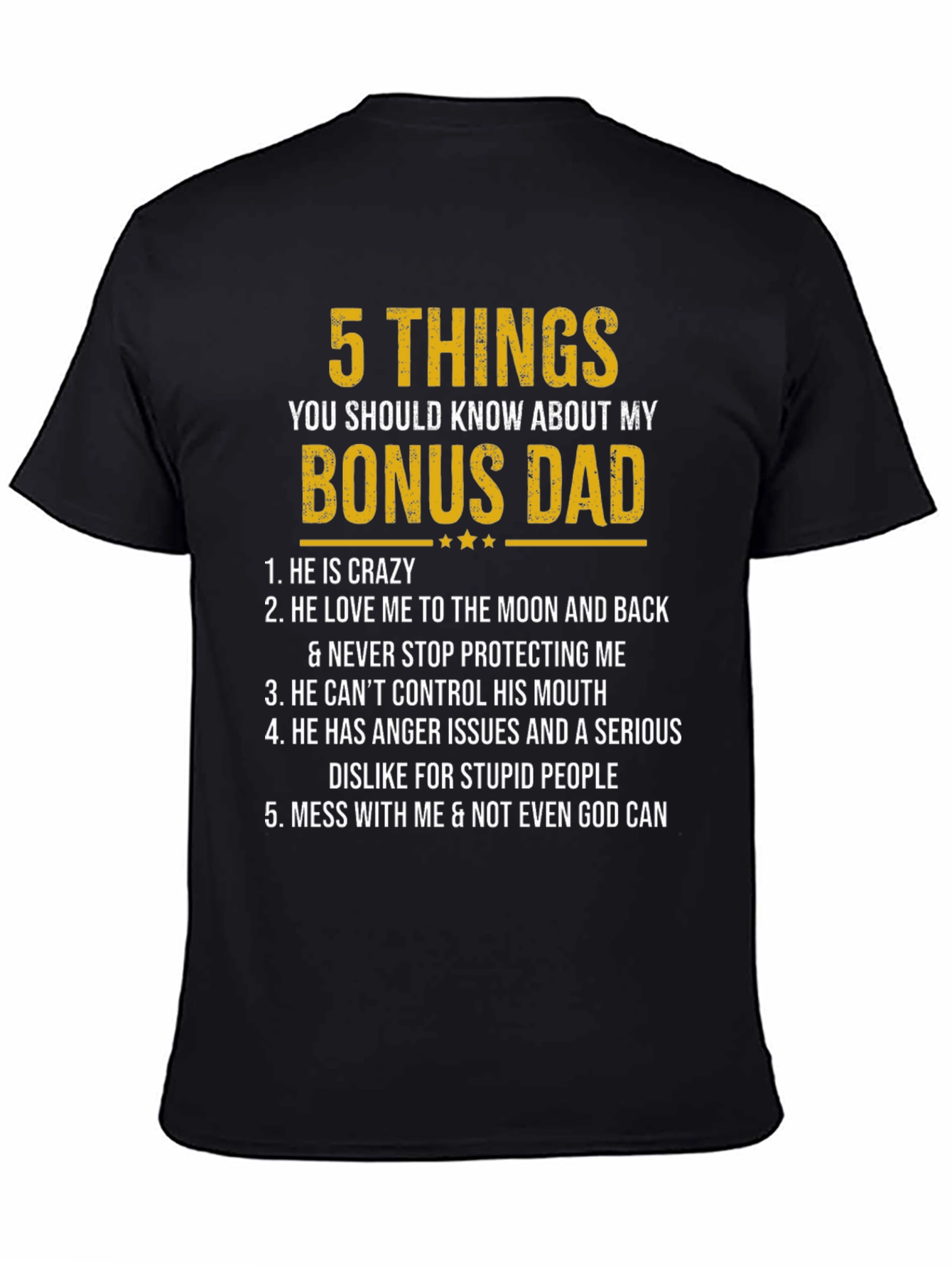 Bonus Dad T-Shirt: 5 Things You Should Know