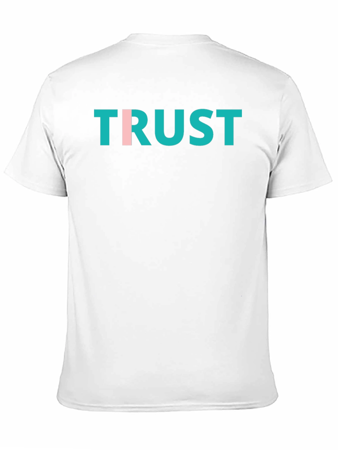 Trust Graphic Tee - Black Casual Cotton T-Shirt