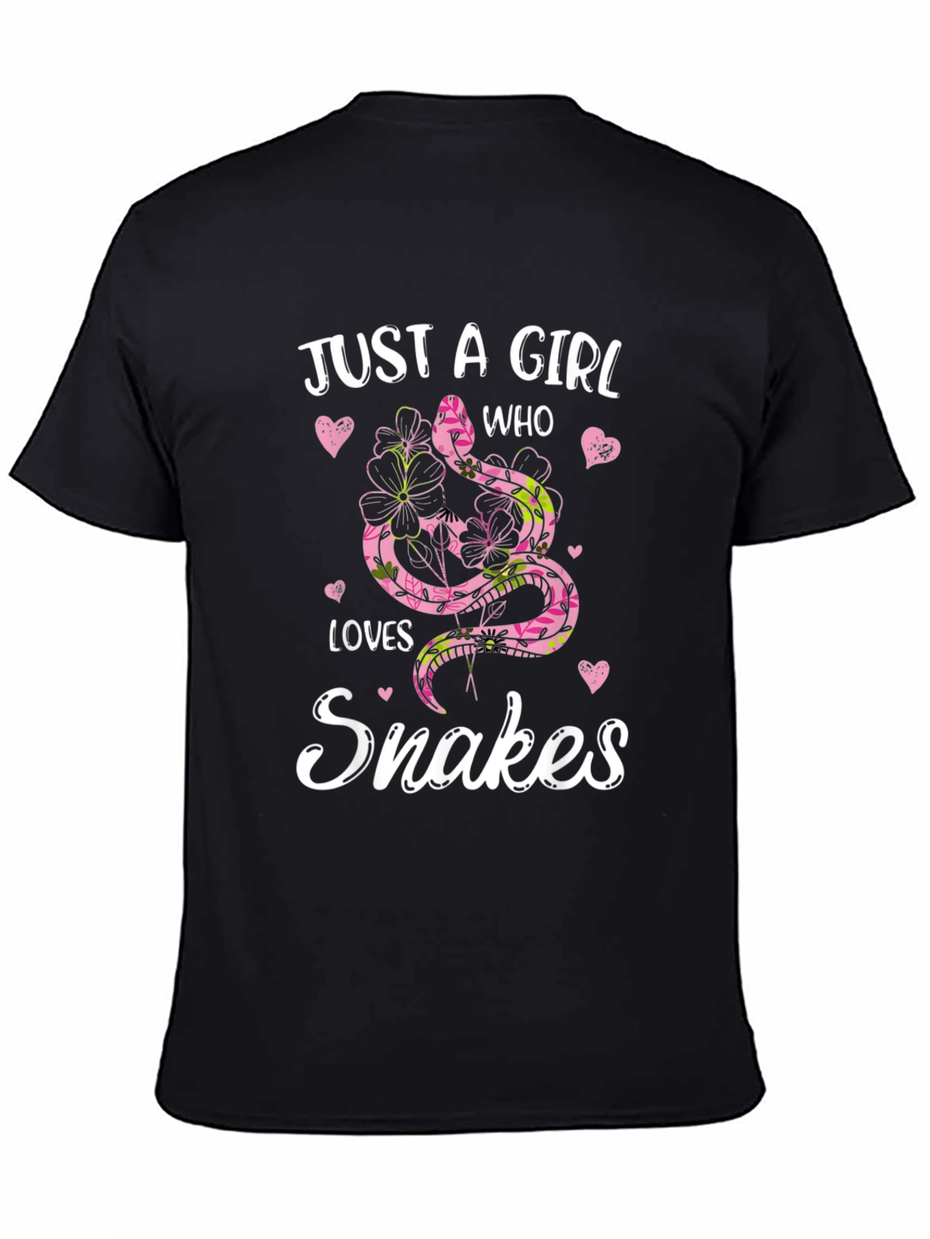 Just A Girl Who Loves Snakes T-Shirt