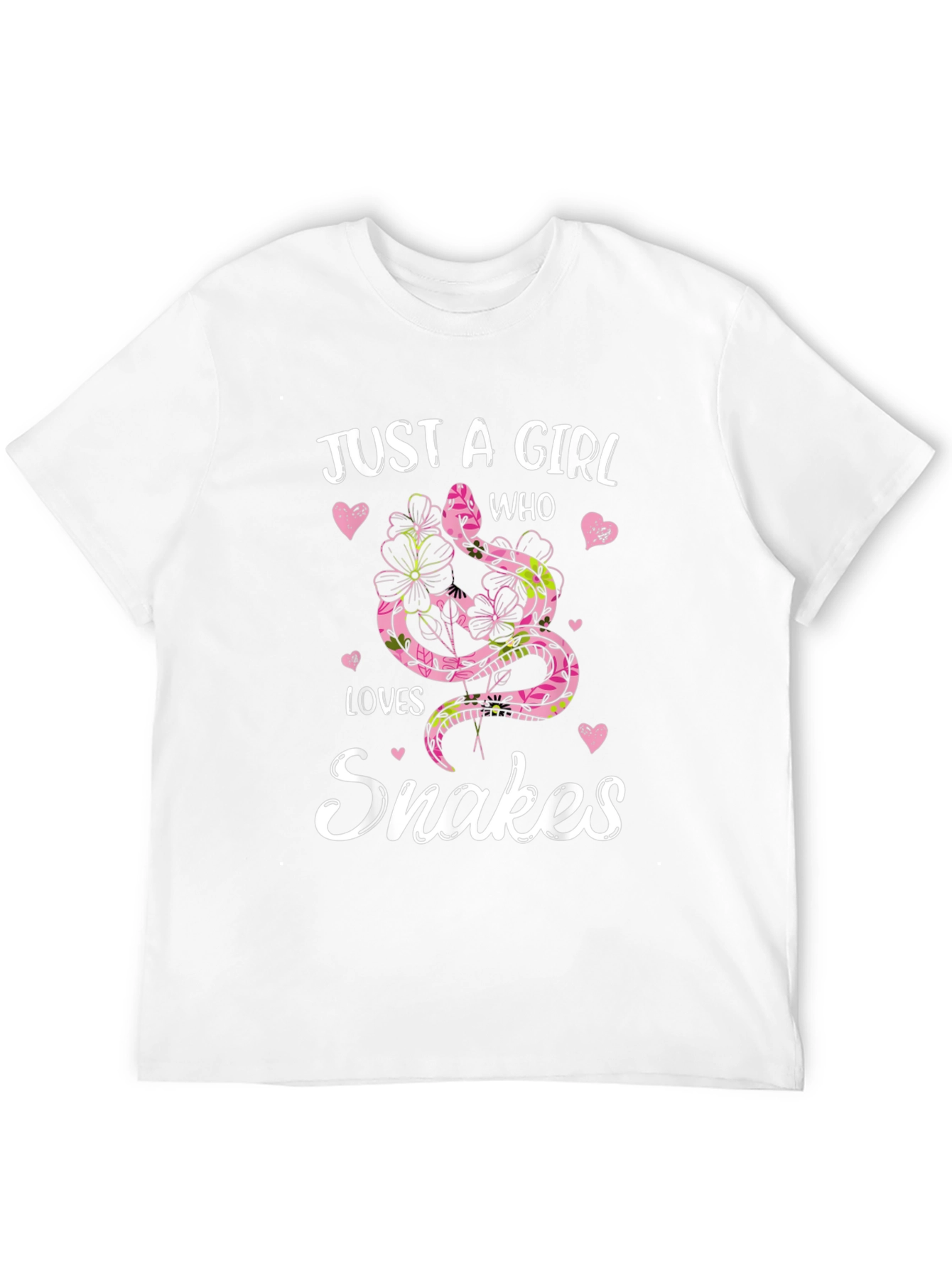 Just A Girl Who Loves Snakes T-Shirt