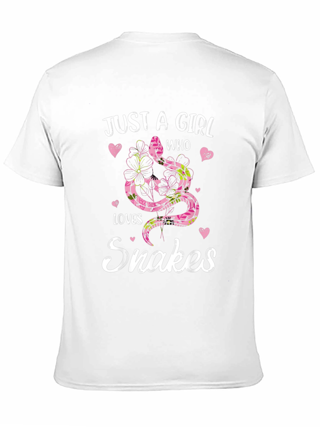 Just A Girl Who Loves Snakes T-Shirt