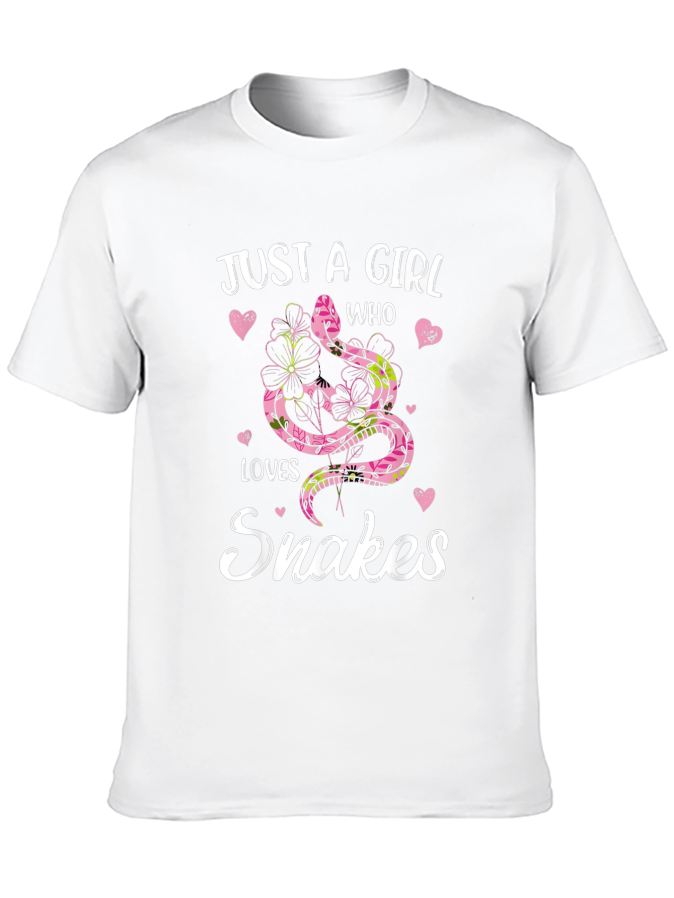 Just A Girl Who Loves Snakes T-Shirt