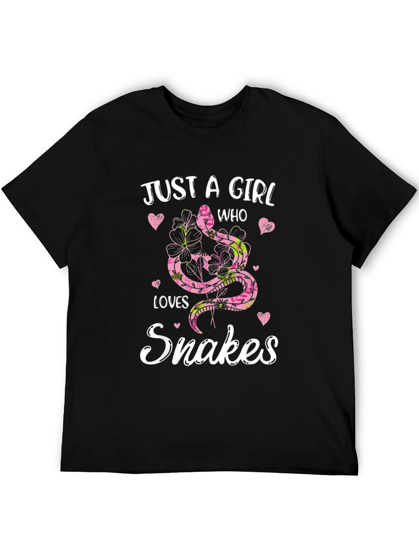 Just A Girl Who Loves Snakes T-Shirt