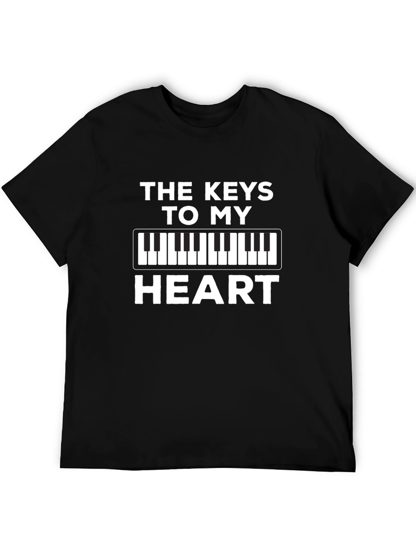 Keys to My Heart Piano T-Shirt