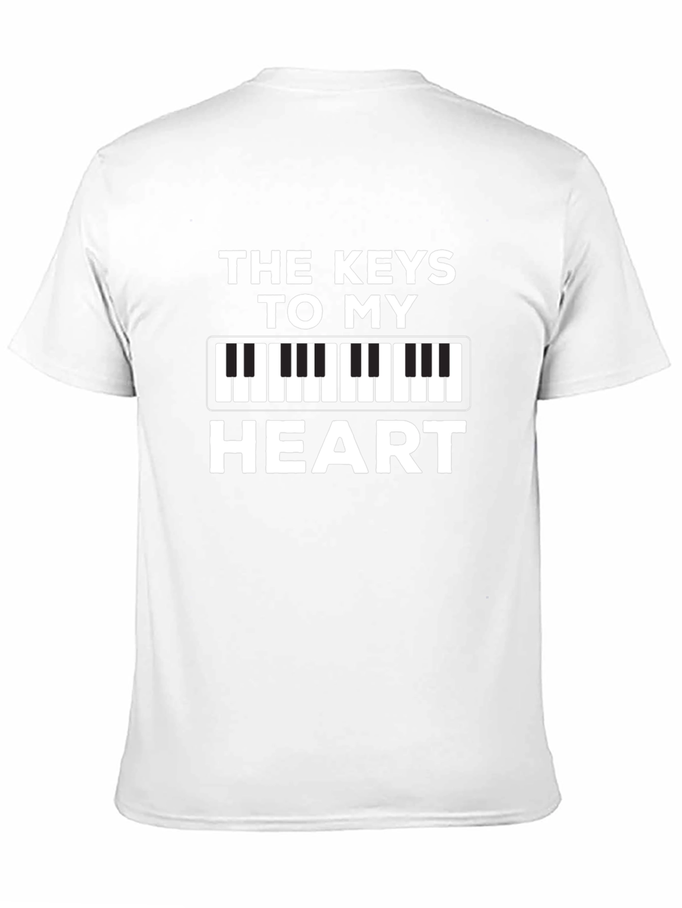 Keys to My Heart Piano T-Shirt