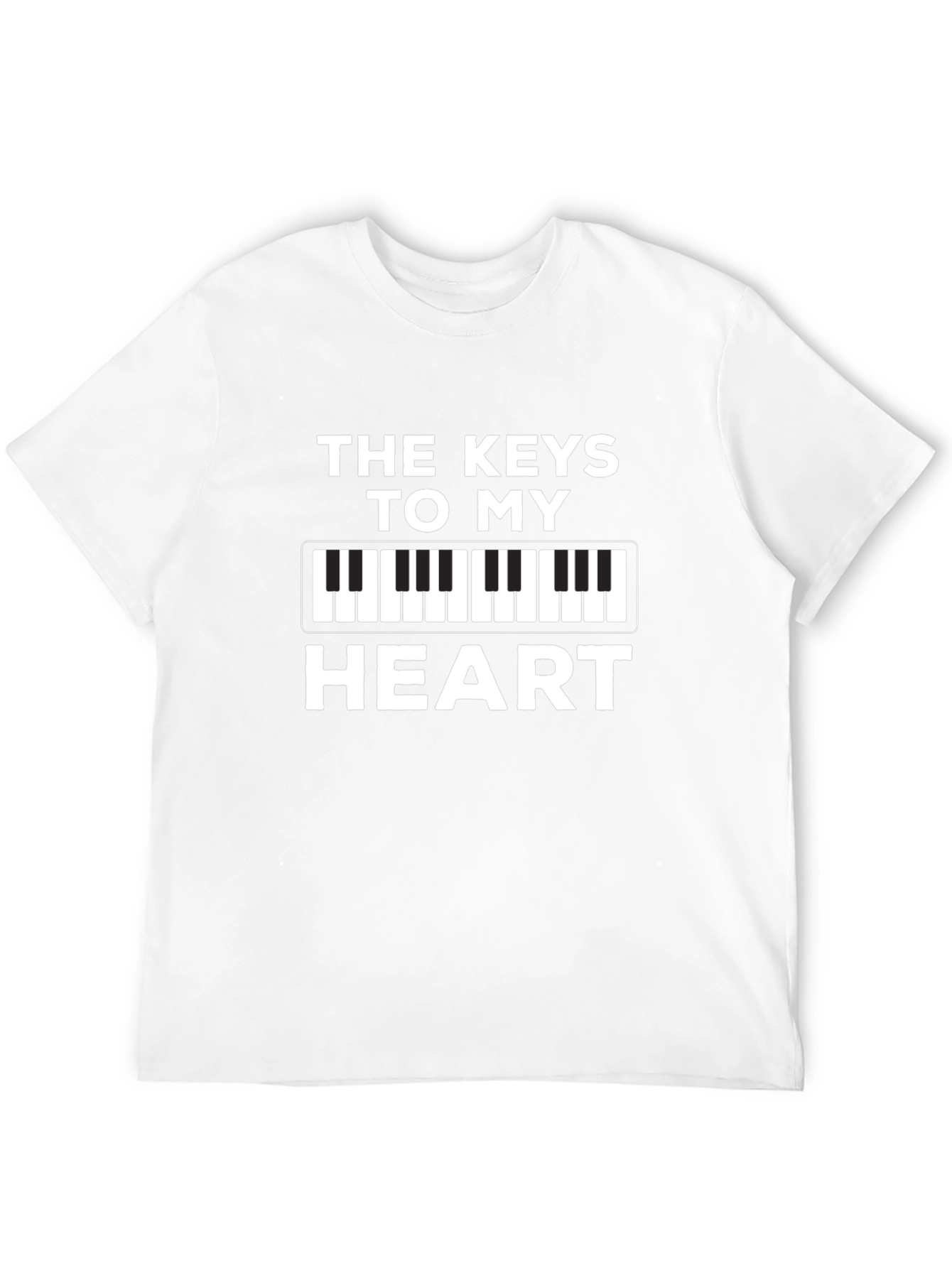 Keys to My Heart Piano T-Shirt