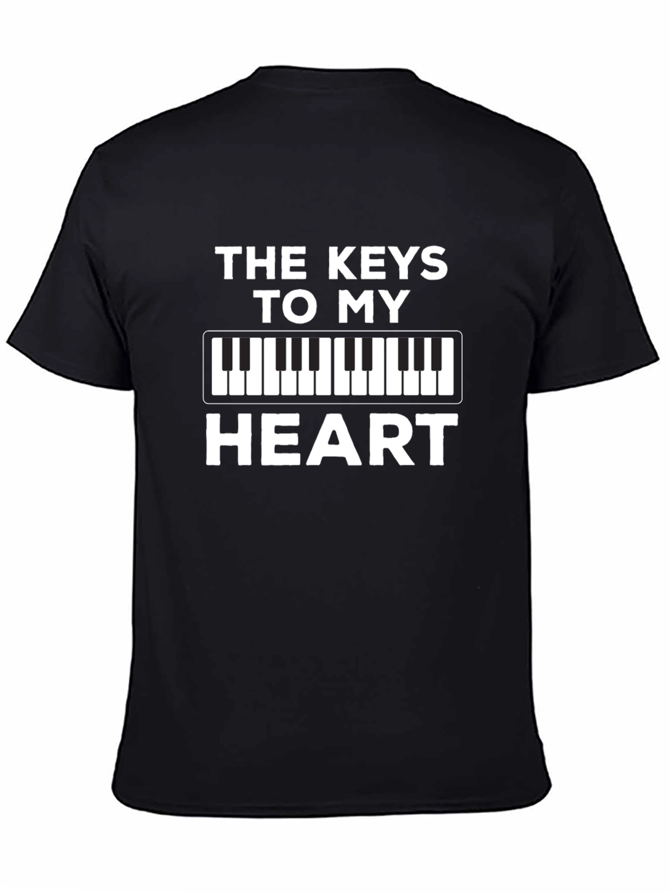Keys to My Heart Piano T-Shirt