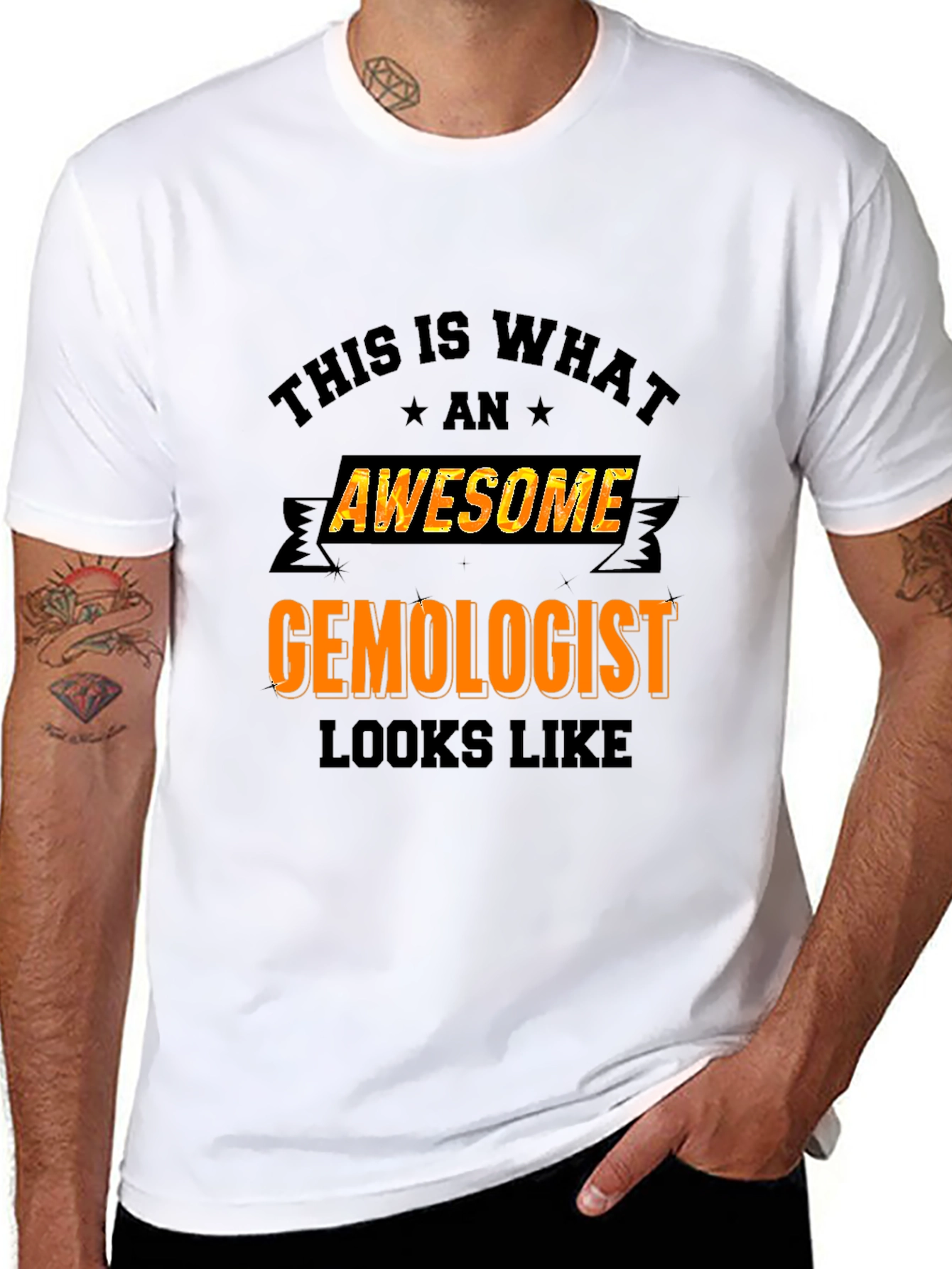 Awesome Gemologist Graphic Tee - Perfect Gift