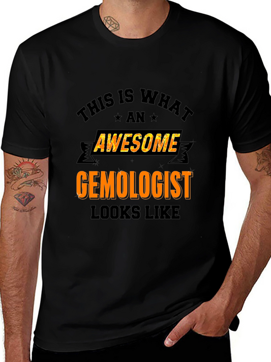 Awesome Gemologist Graphic Tee - Perfect Gift