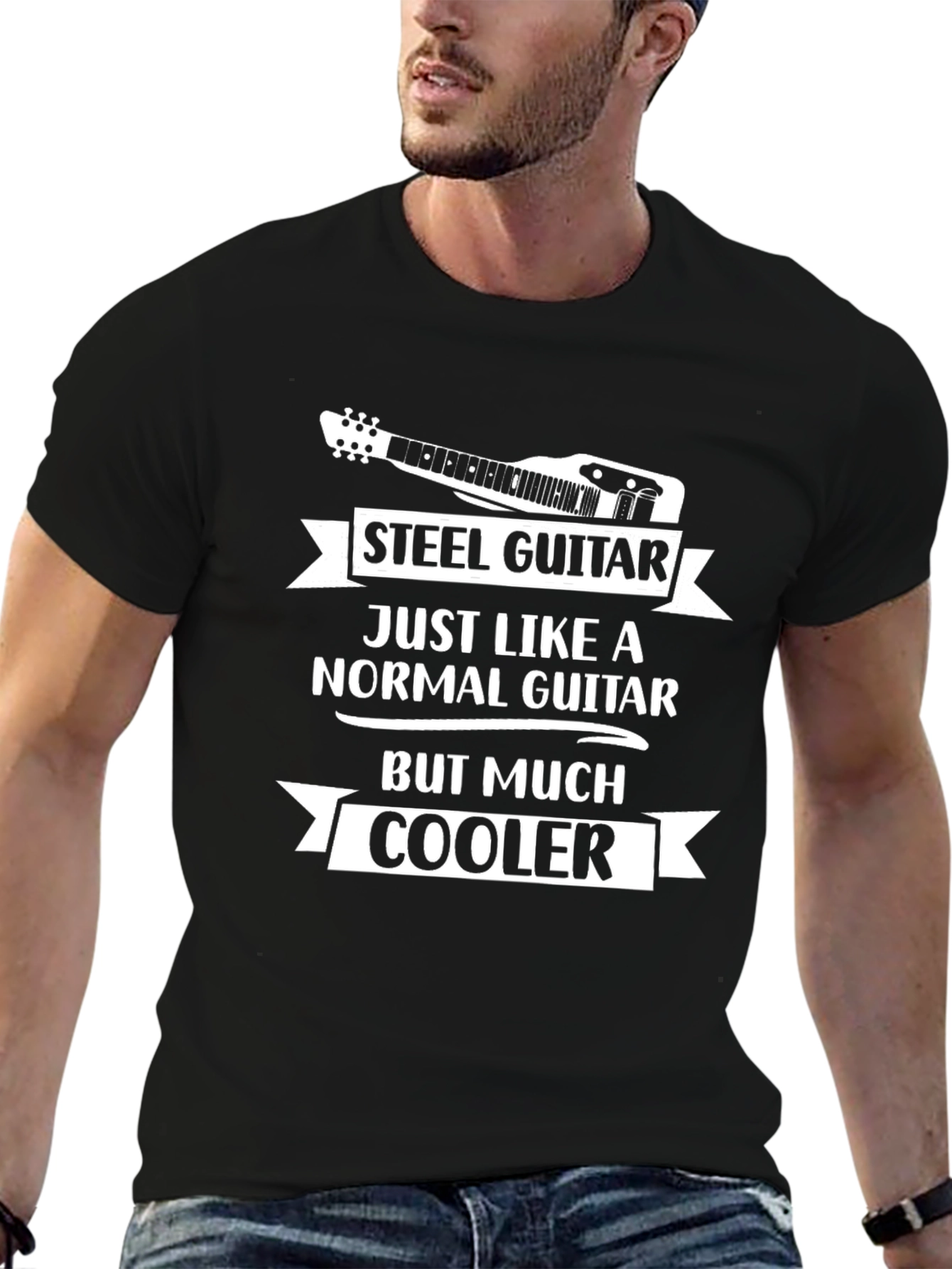Steel Guitar T-Shirt - Musician Novelty Tee