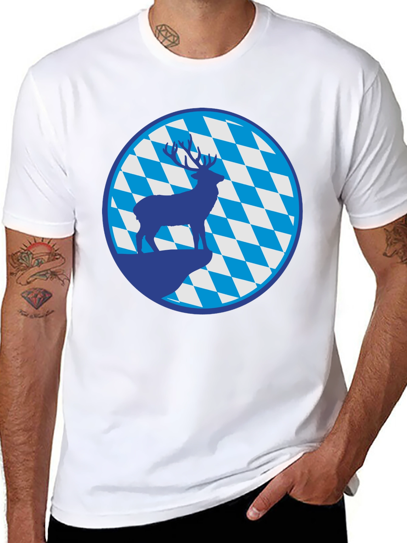 Deer & Bavaria T-Shirt