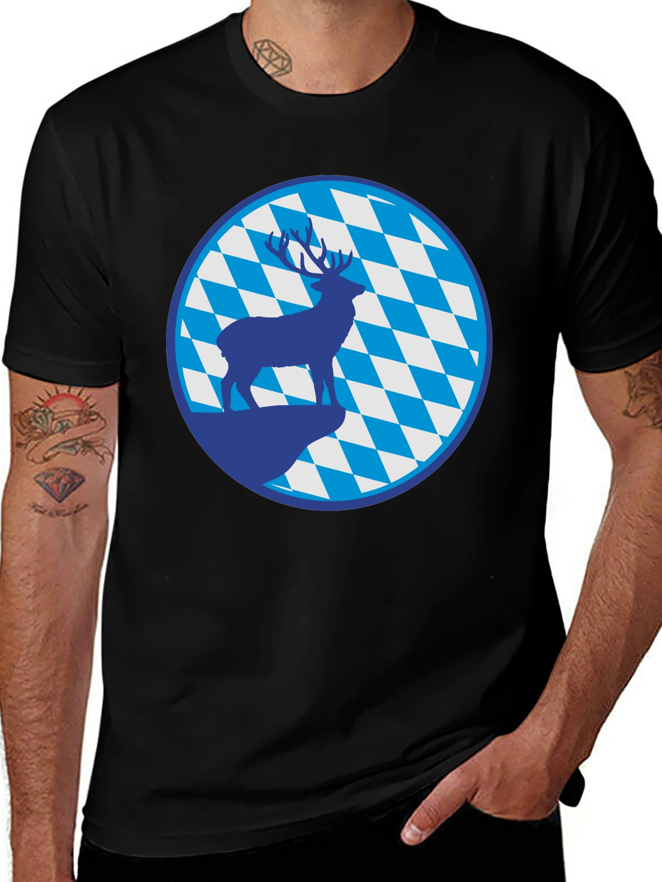 Deer & Bavaria T-Shirt