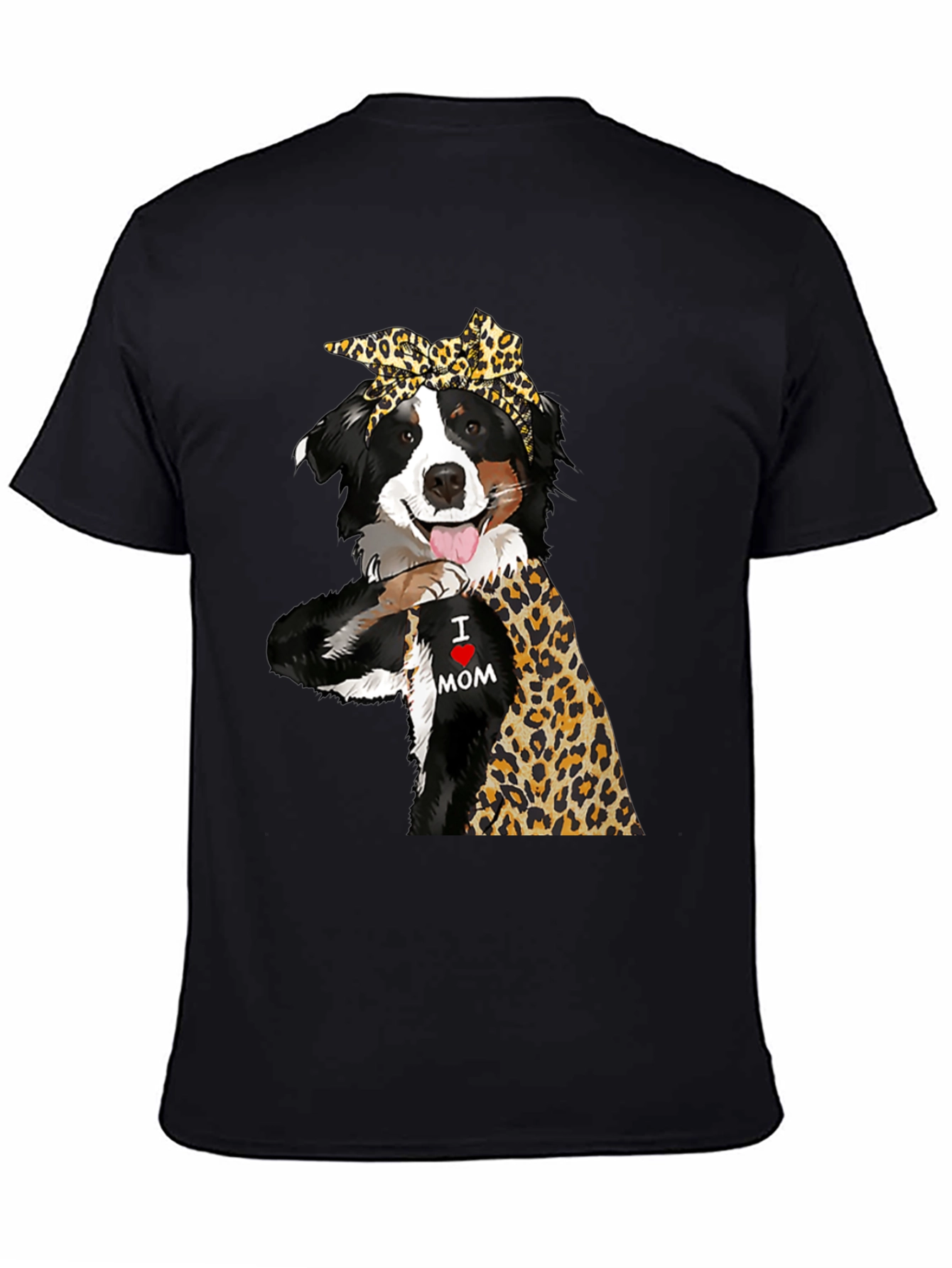 I Love Mom Dog T-Shirt
