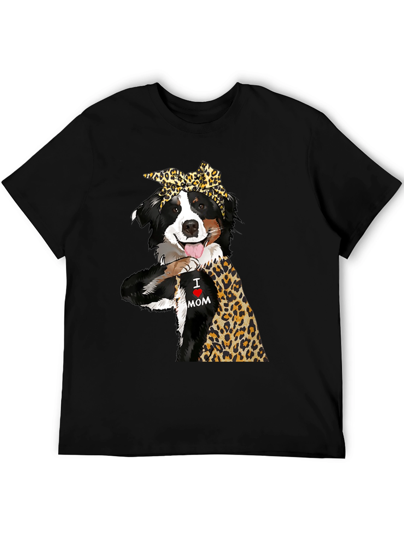 I Love Mom Dog T-Shirt
