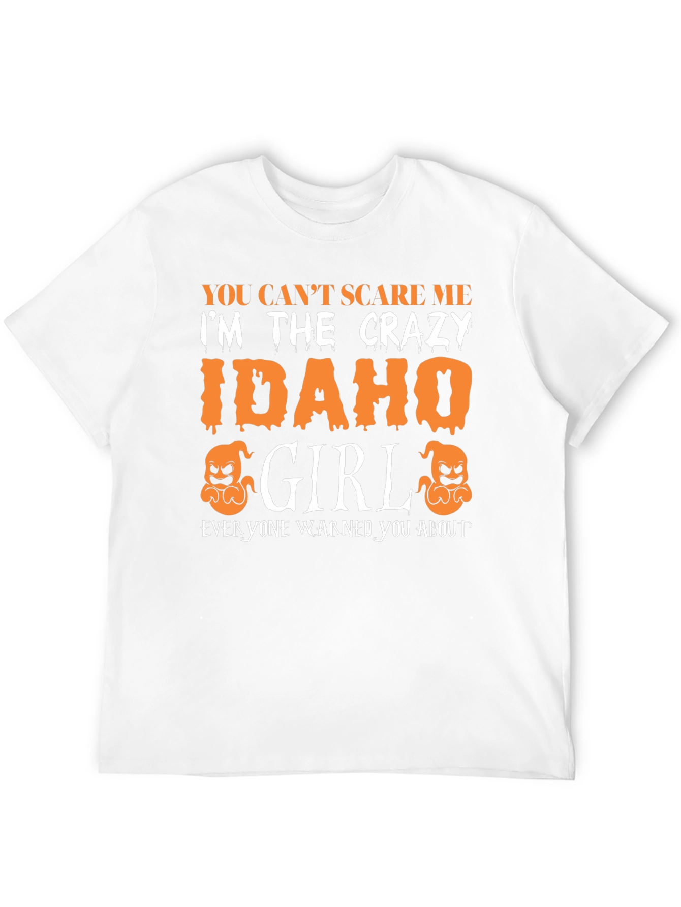 Crazy Idaho Girl Halloween T-Shirt