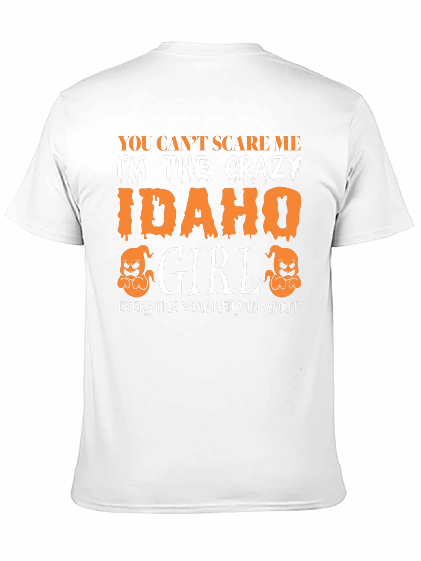 Crazy Idaho Girl Halloween T-Shirt
