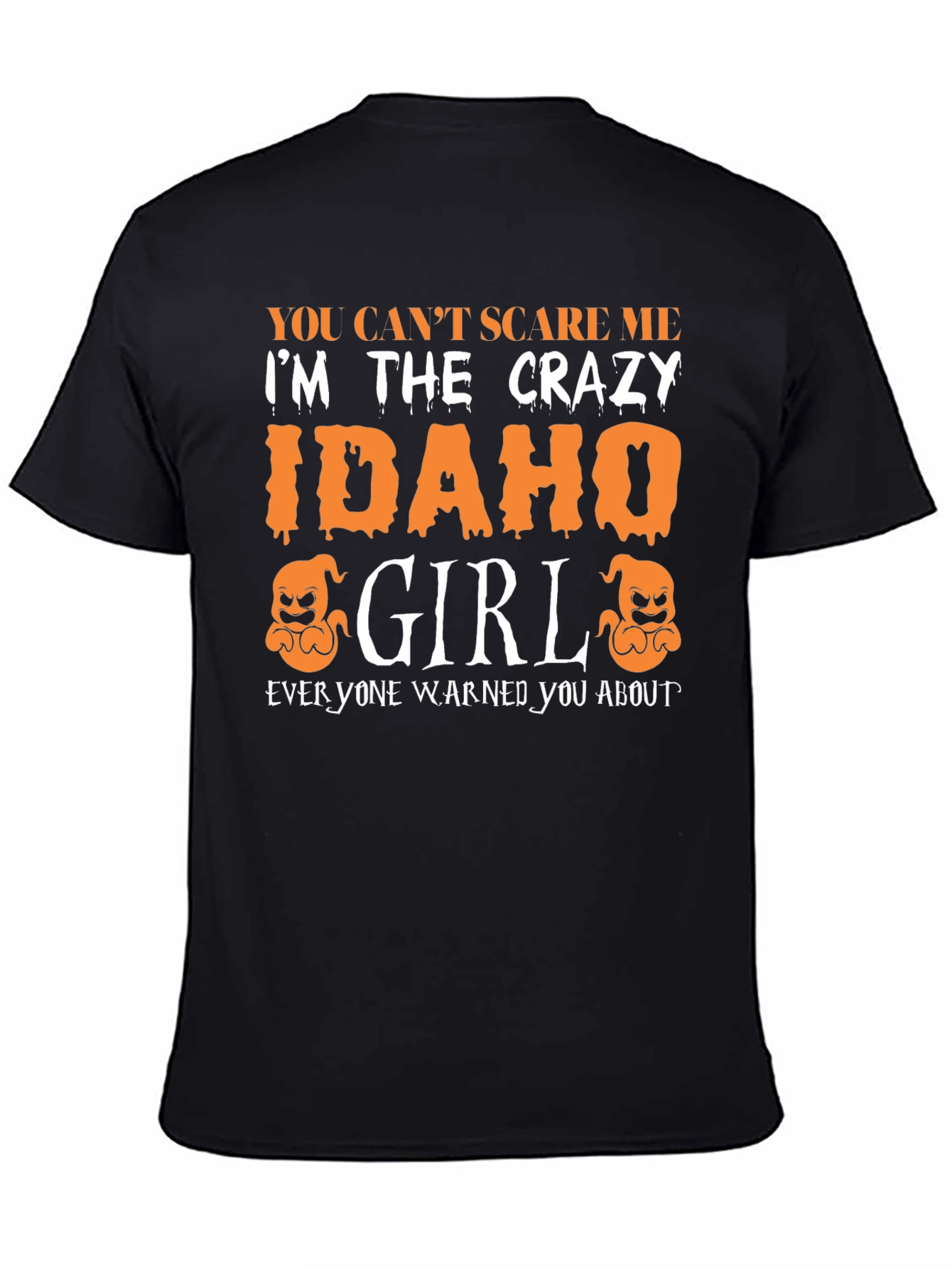 Crazy Idaho Girl Halloween T-Shirt