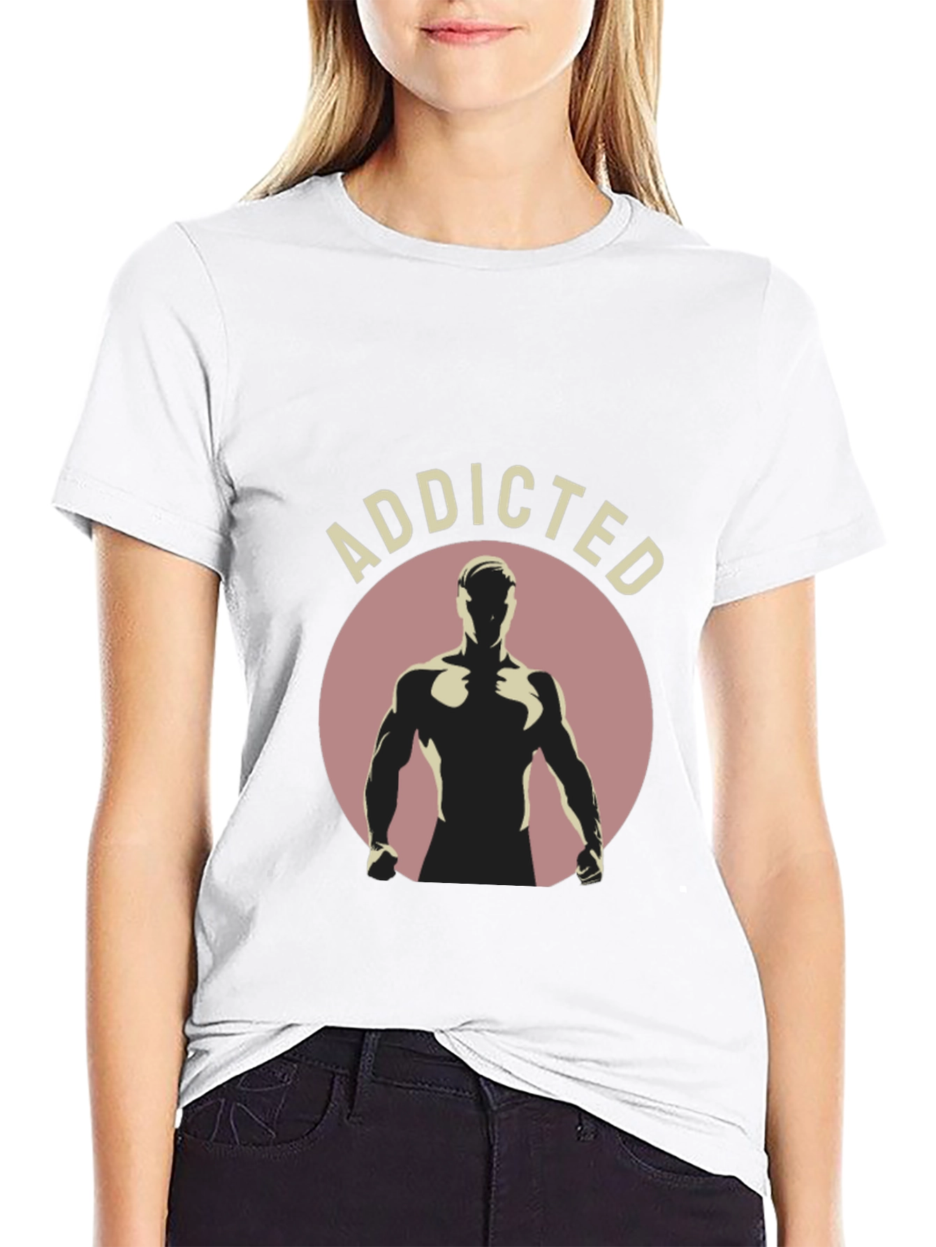 Addicted Graphic Tee - Mens Black T-Shirt