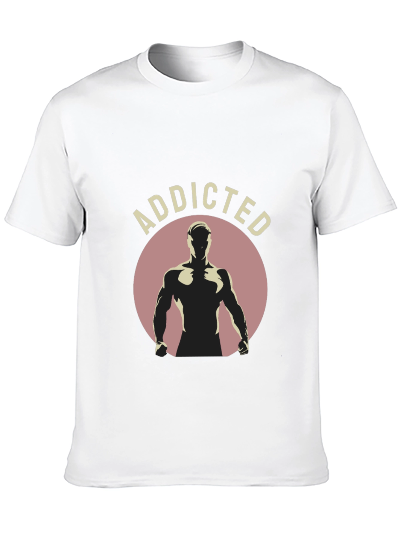Addicted Graphic Tee - Mens Black T-Shirt