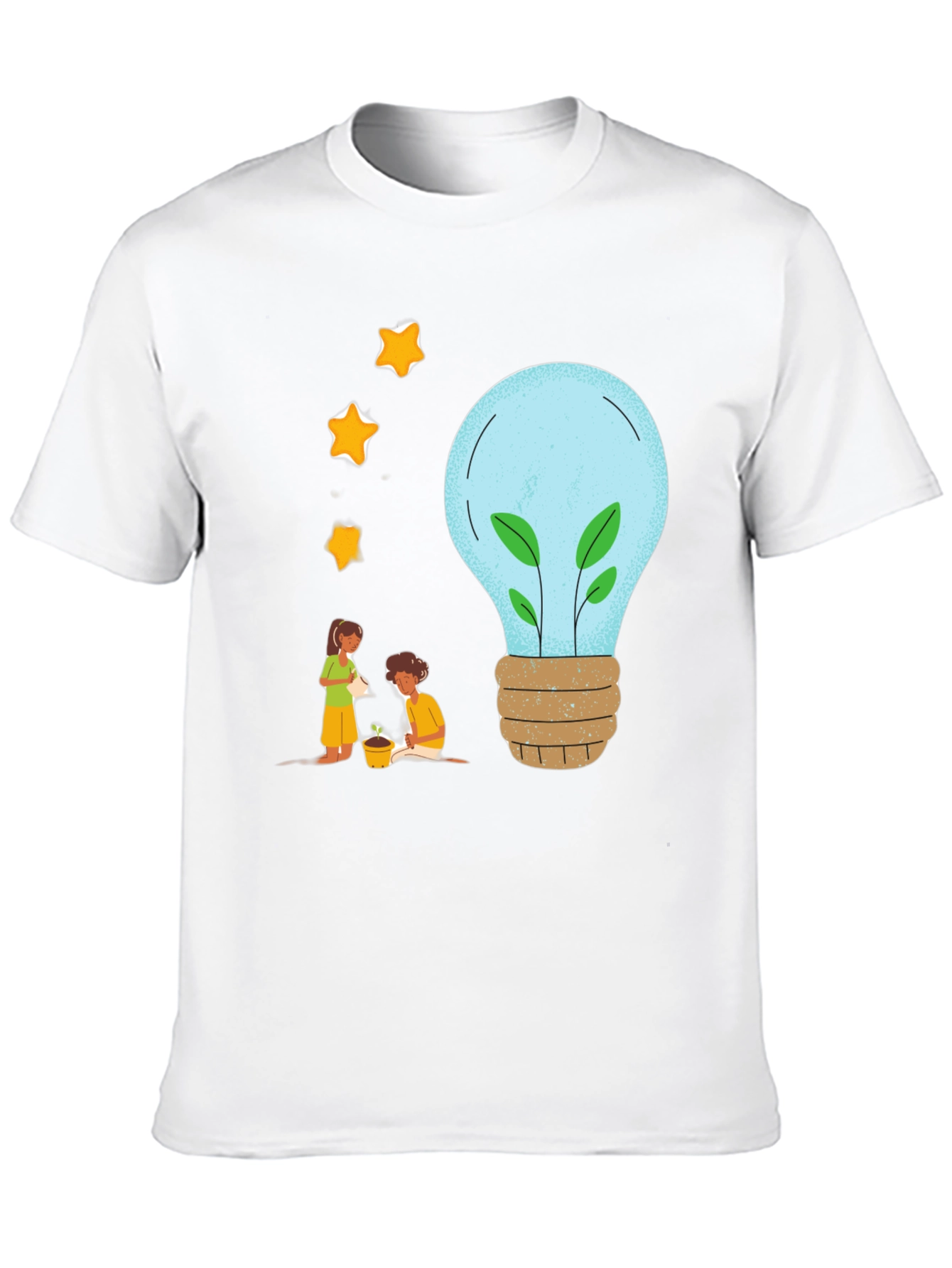 Eco-Friendly Graphic Tee - Plant a Brighter Future